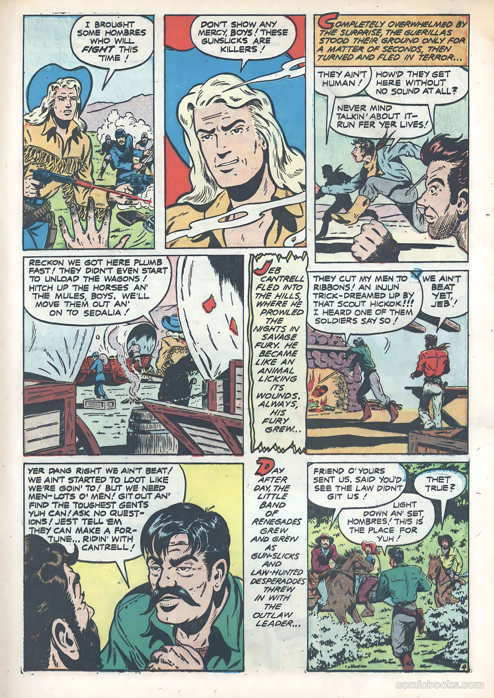 Wild Bill Hickok #4 (1950) — page 13 of 37