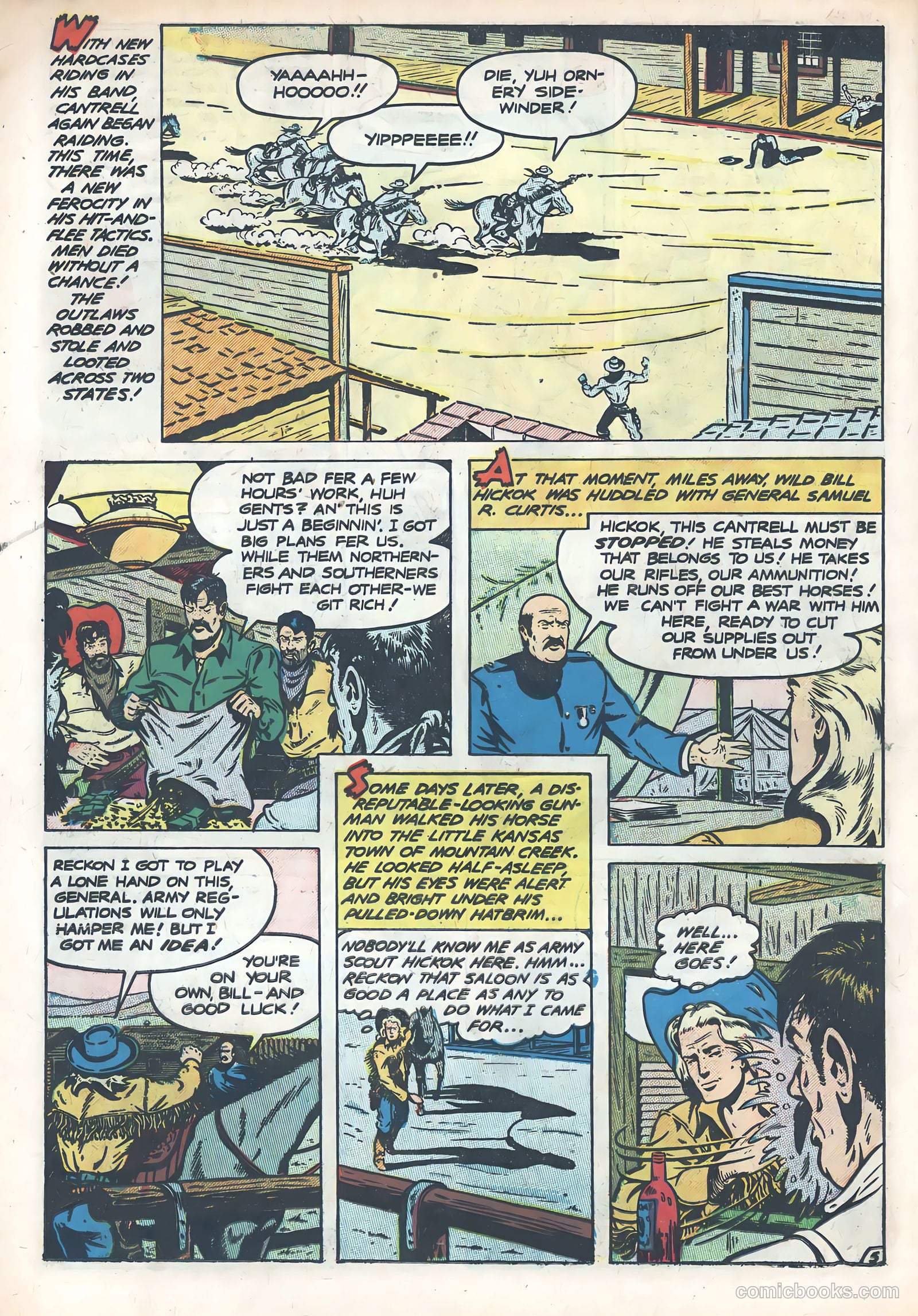 Wild Bill Hickok #4 (1950) — page 14 of 37