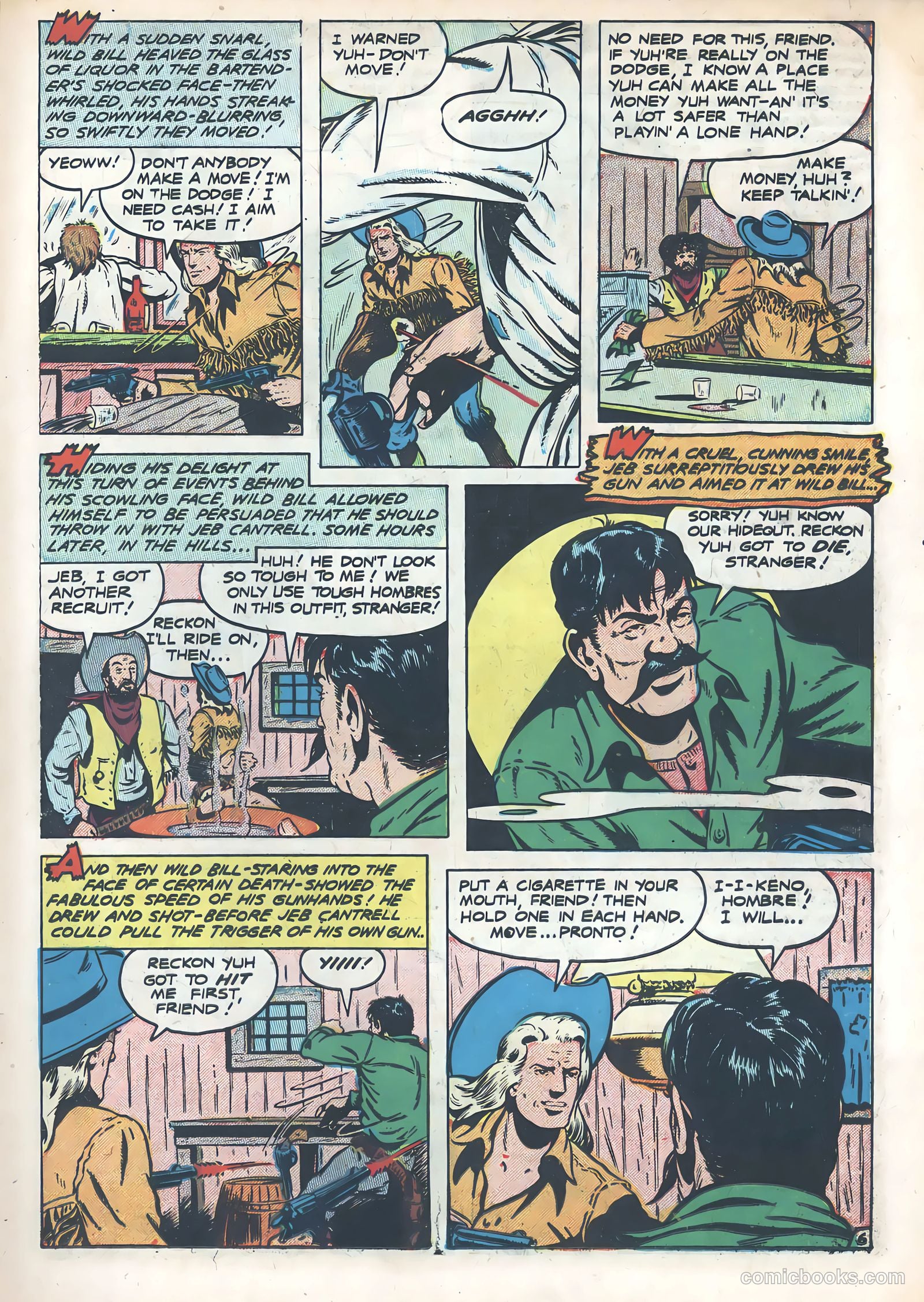Wild Bill Hickok #4 (1950) — page 15 of 37
