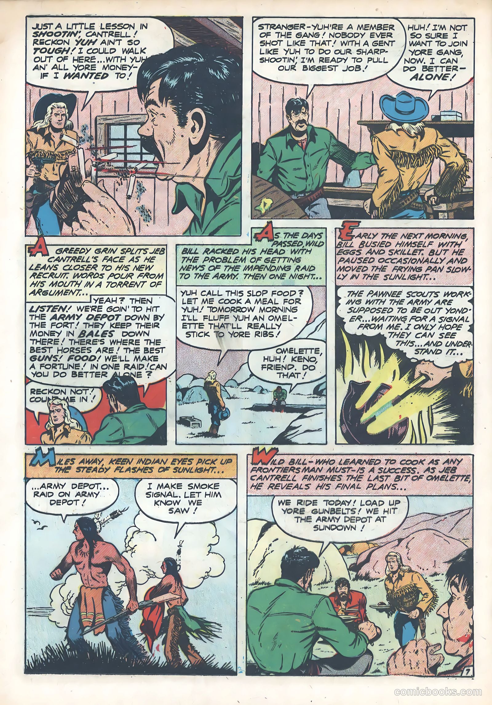 Wild Bill Hickok #4 (1950) — page 16 of 37