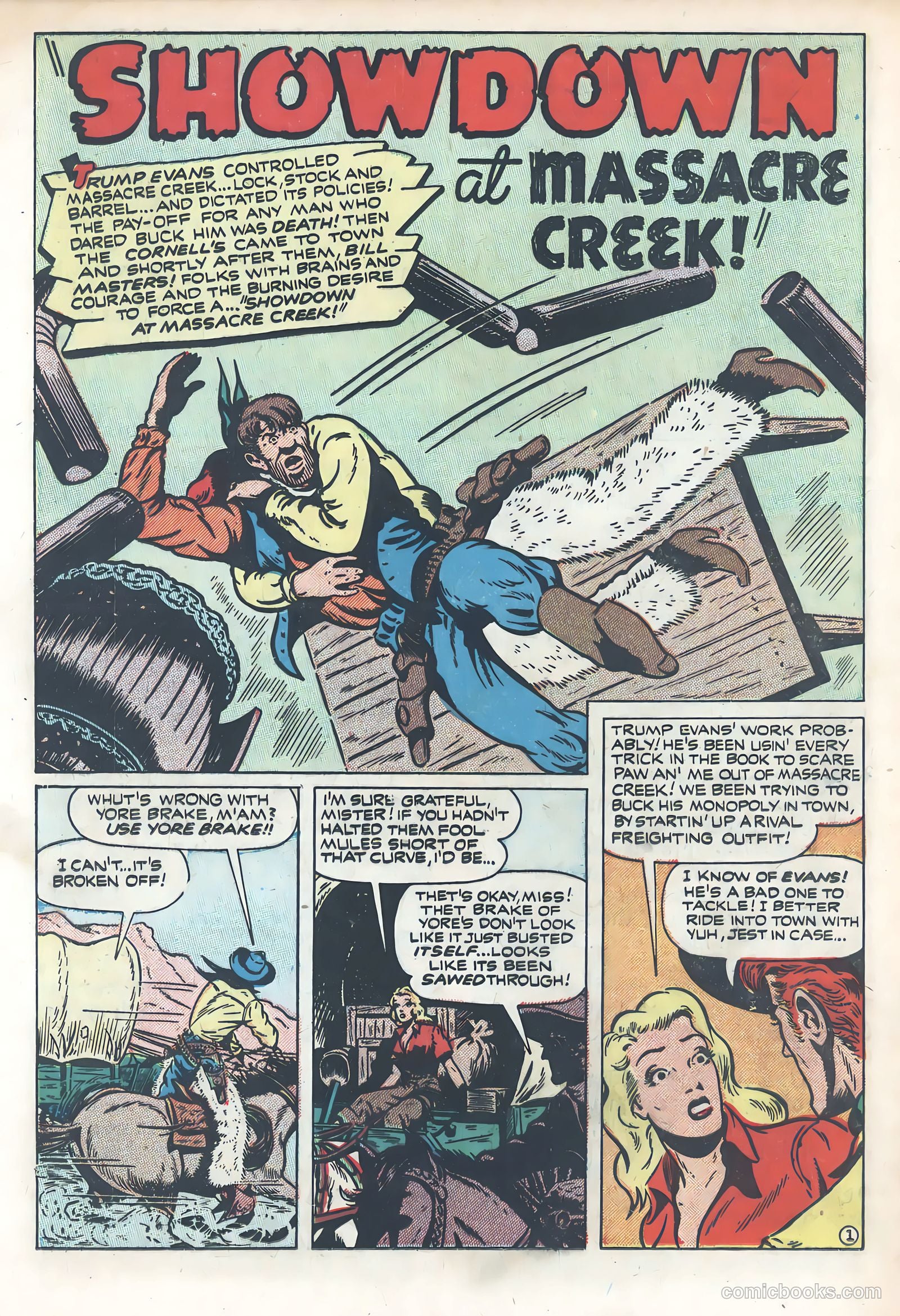 Wild Bill Hickok #4 (1950) — page 20 of 37