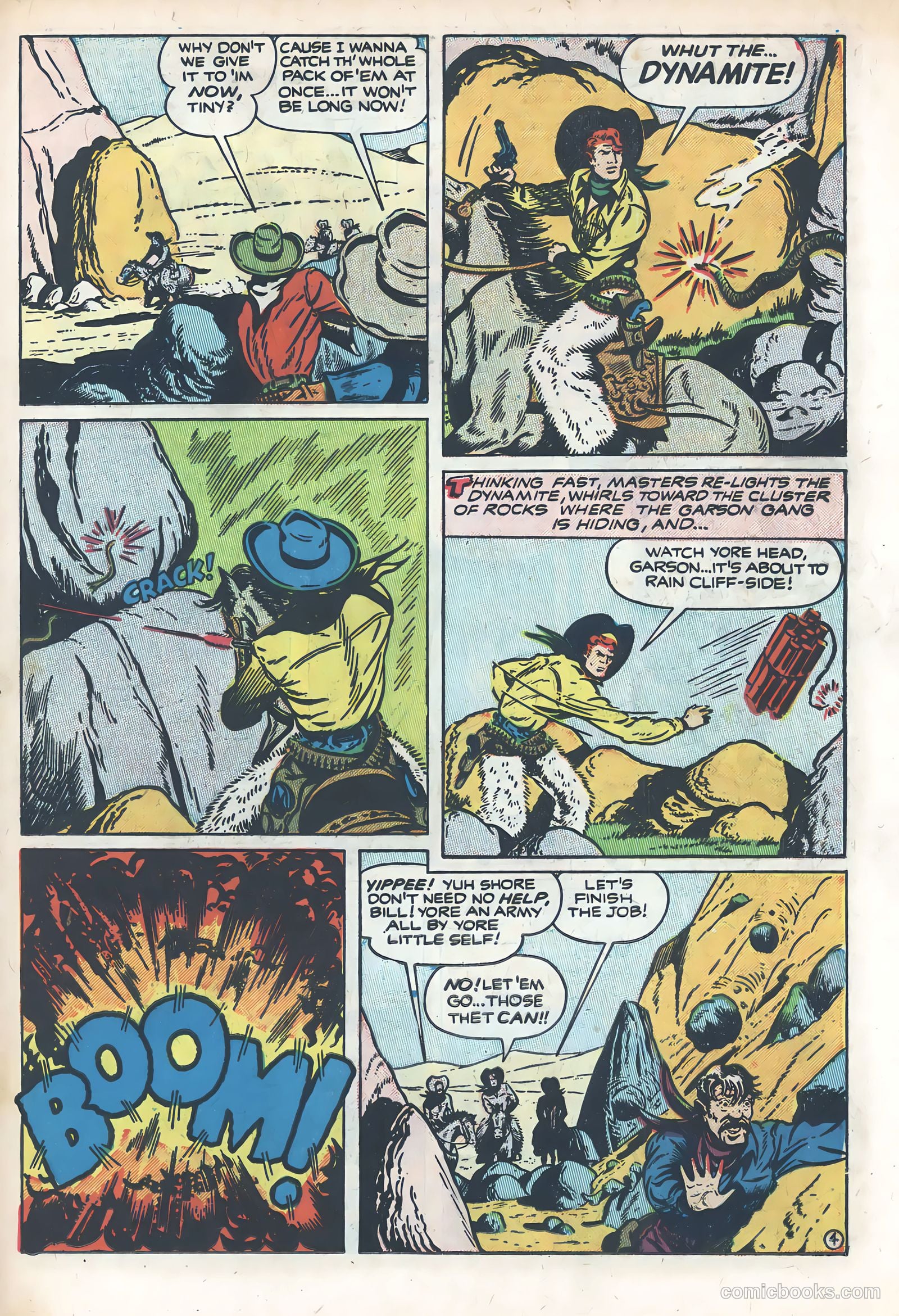Wild Bill Hickok #4 (1950) — page 23 of 37