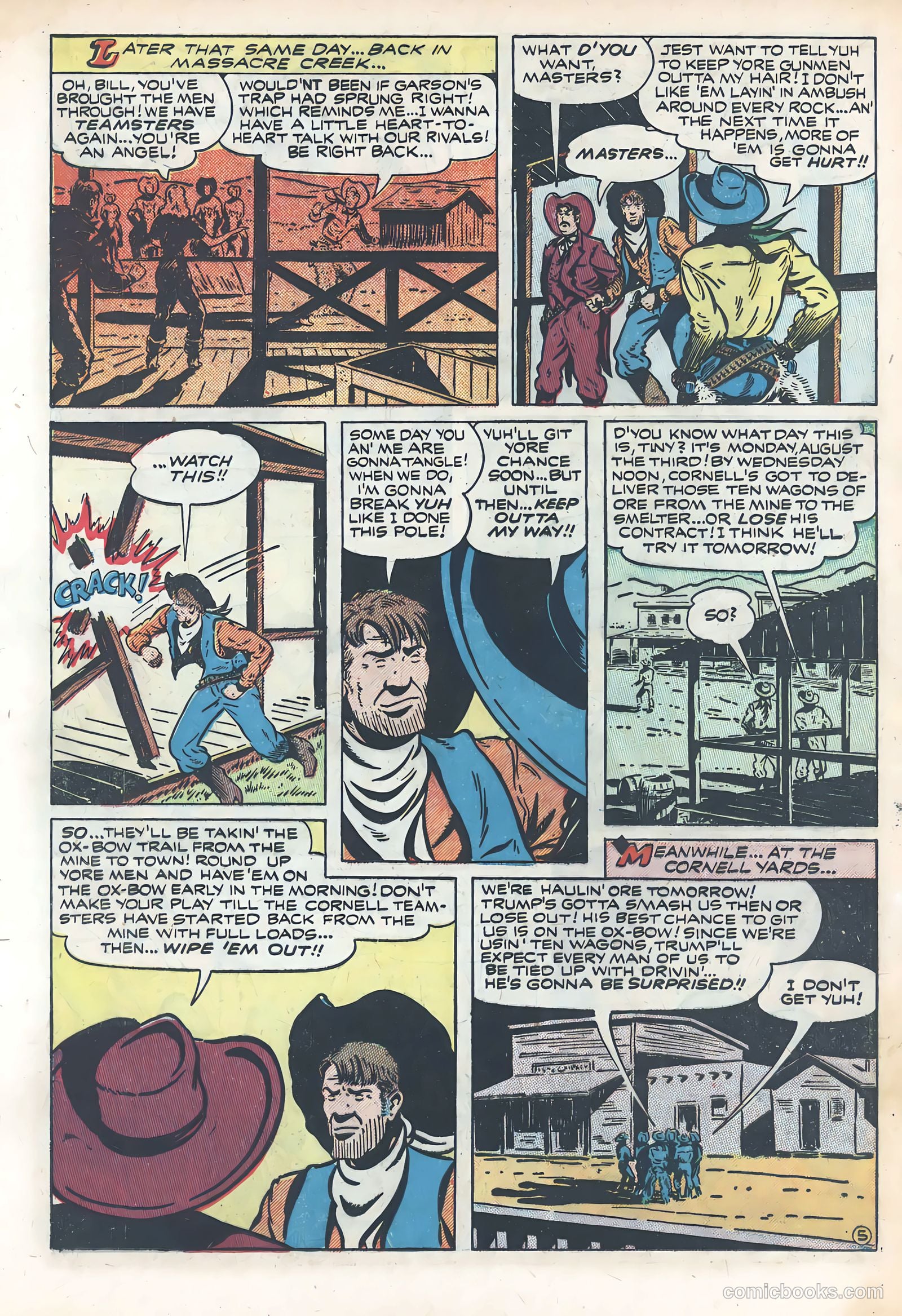 Wild Bill Hickok #4 (1950) — page 24 of 37