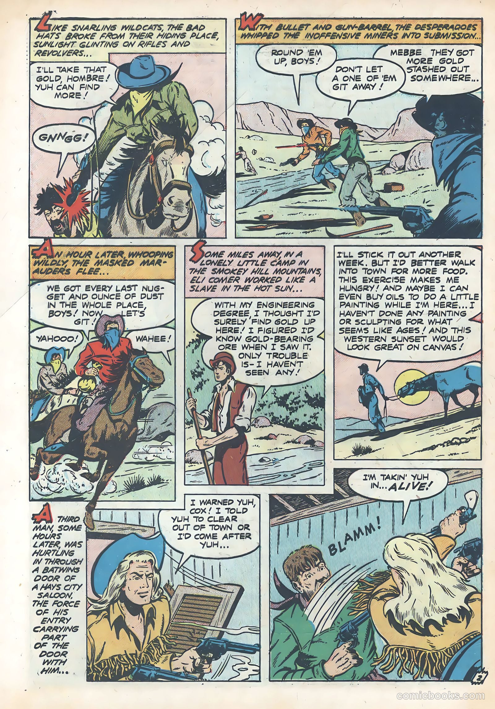 Wild Bill Hickok #4 (1950) — page 28 of 37