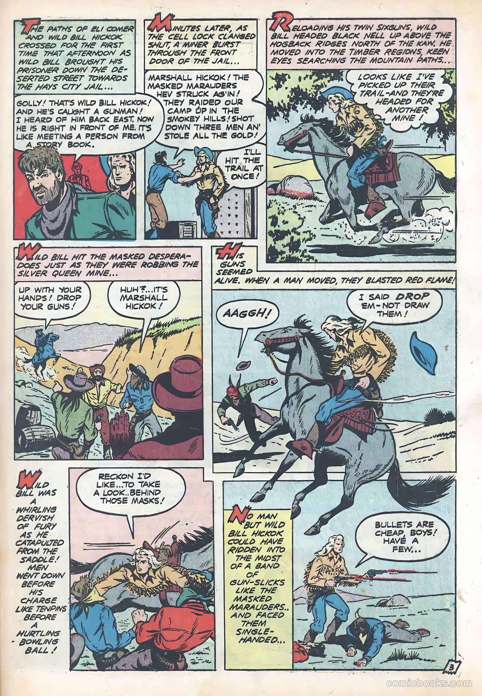 Wild Bill Hickok #4 (1950) — page 29 of 37