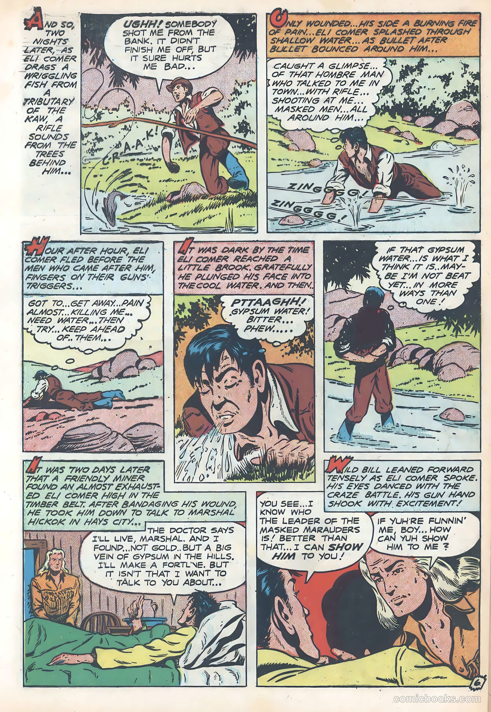 Wild Bill Hickok #4 (1950) — page 32 of 37