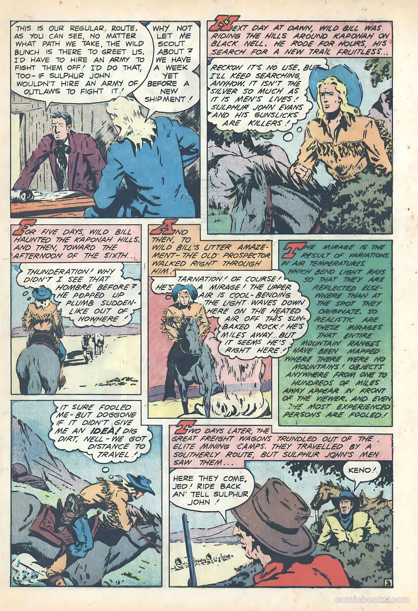 Wild Bill Hickok #5 (1950) — page 5 of 36