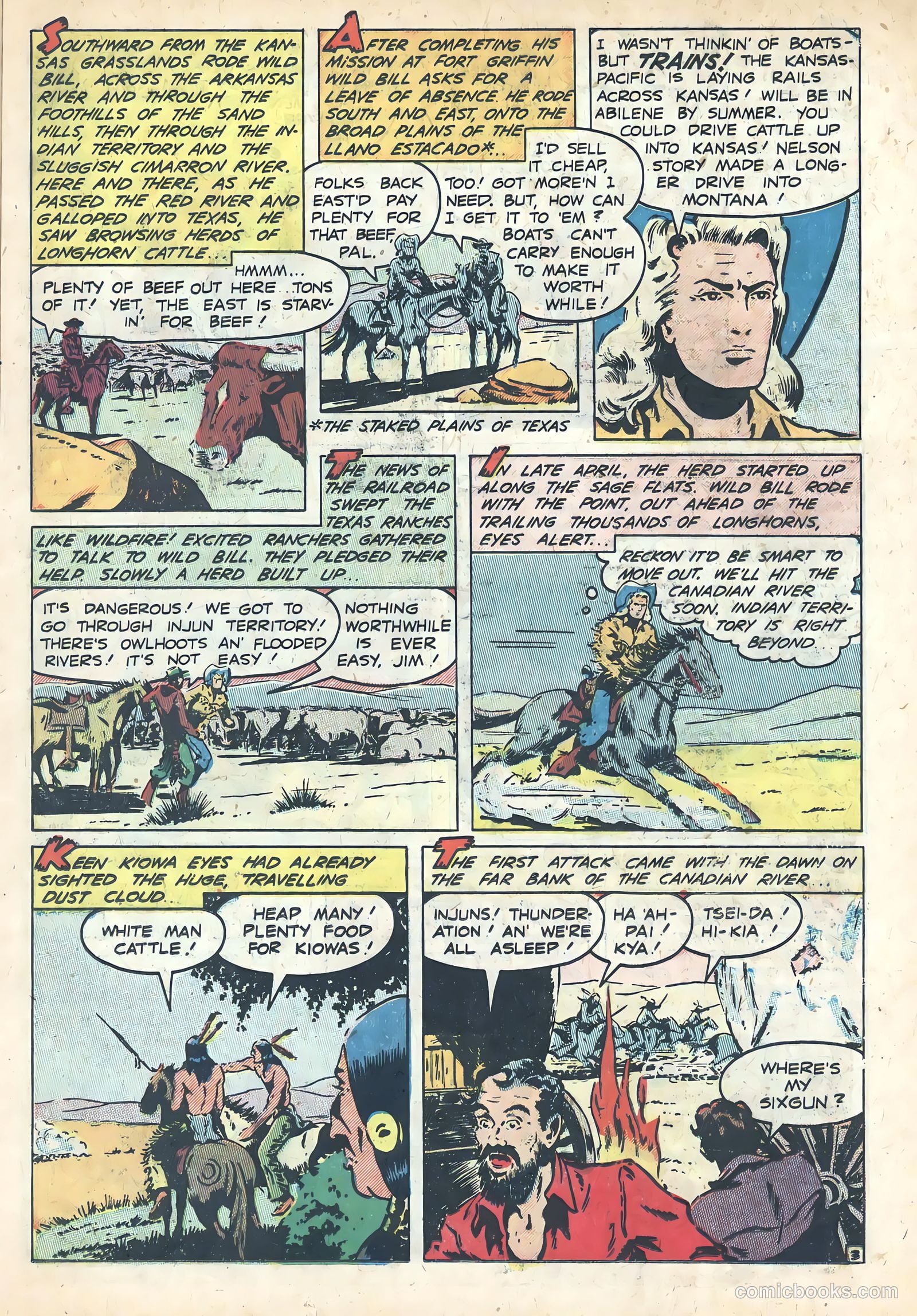 Wild Bill Hickok #5 (1950) — page 11 of 36