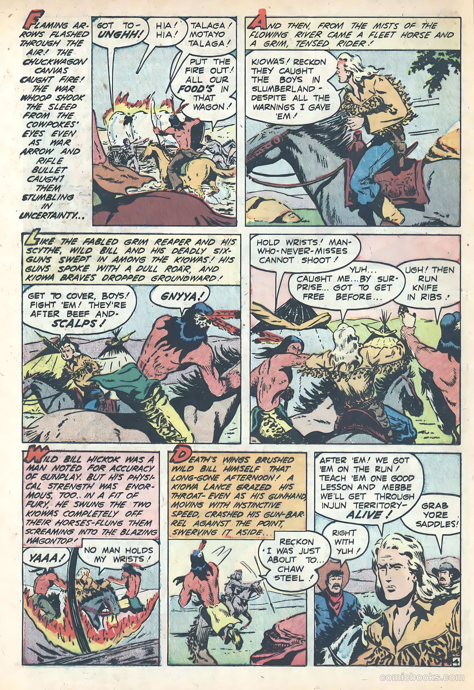 Wild Bill Hickok #5 (1950) — page 12 of 36