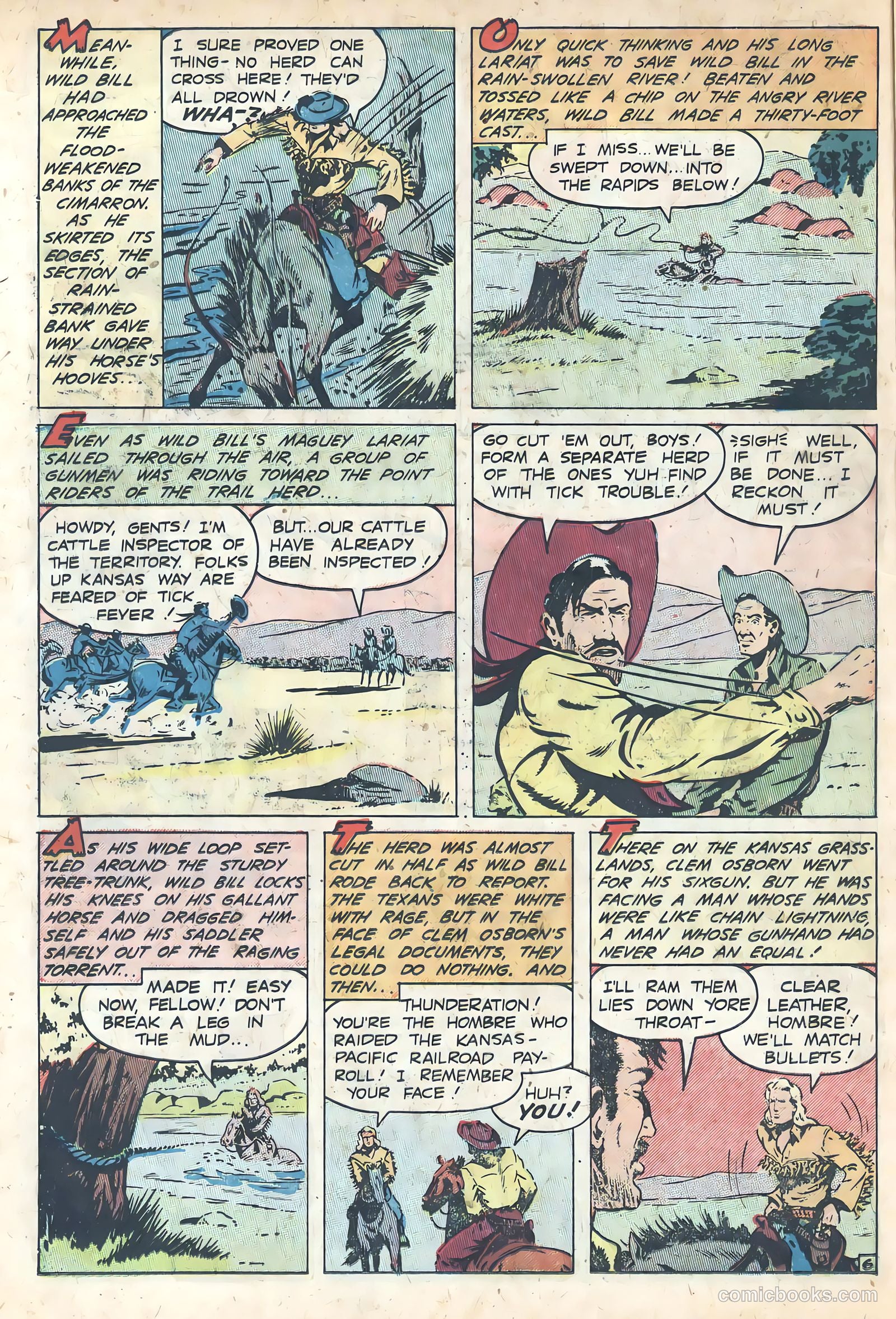 Wild Bill Hickok #5 (1950) — page 14 of 36