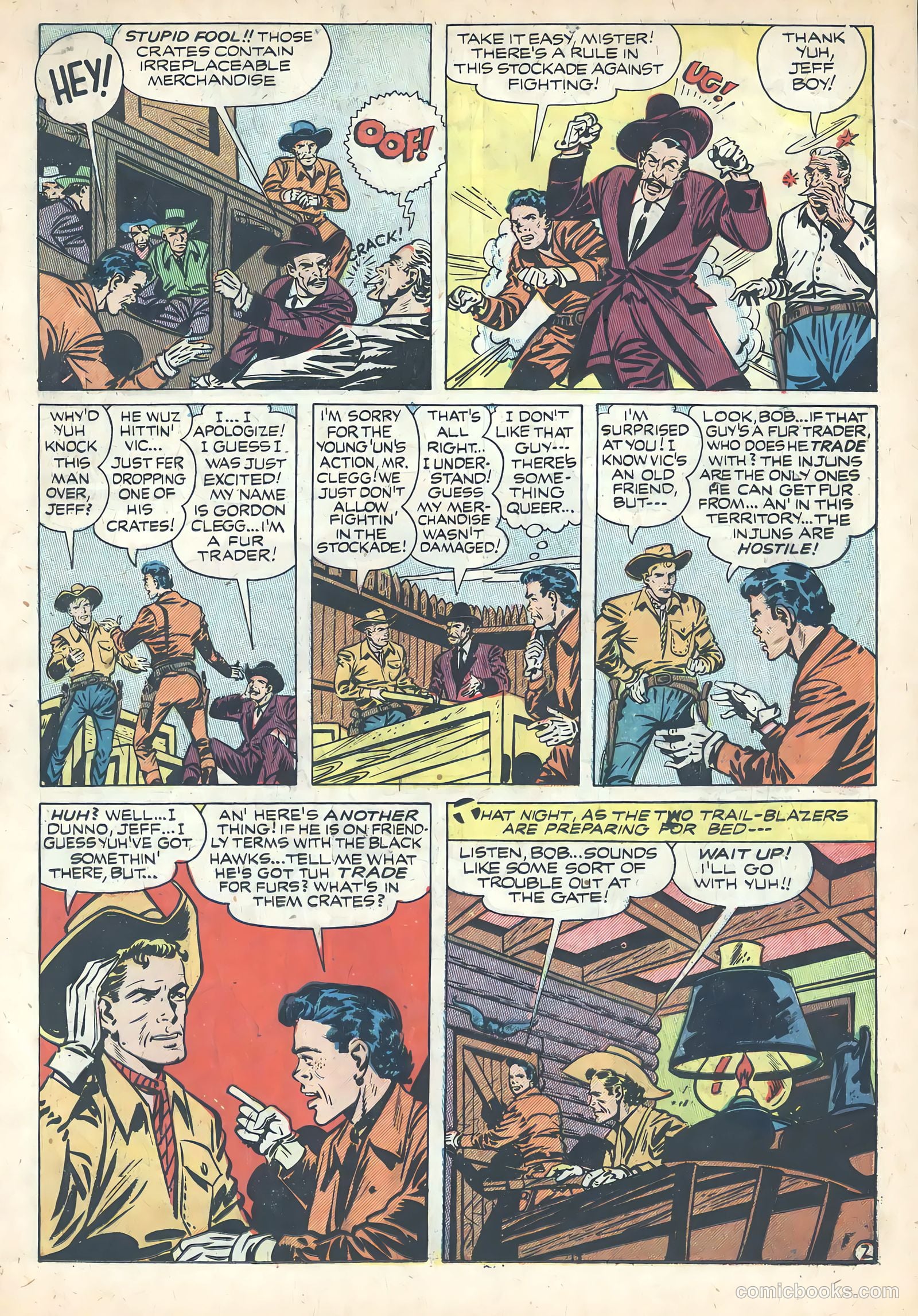 Wild Bill Hickok #5 (1950) — page 19 of 36