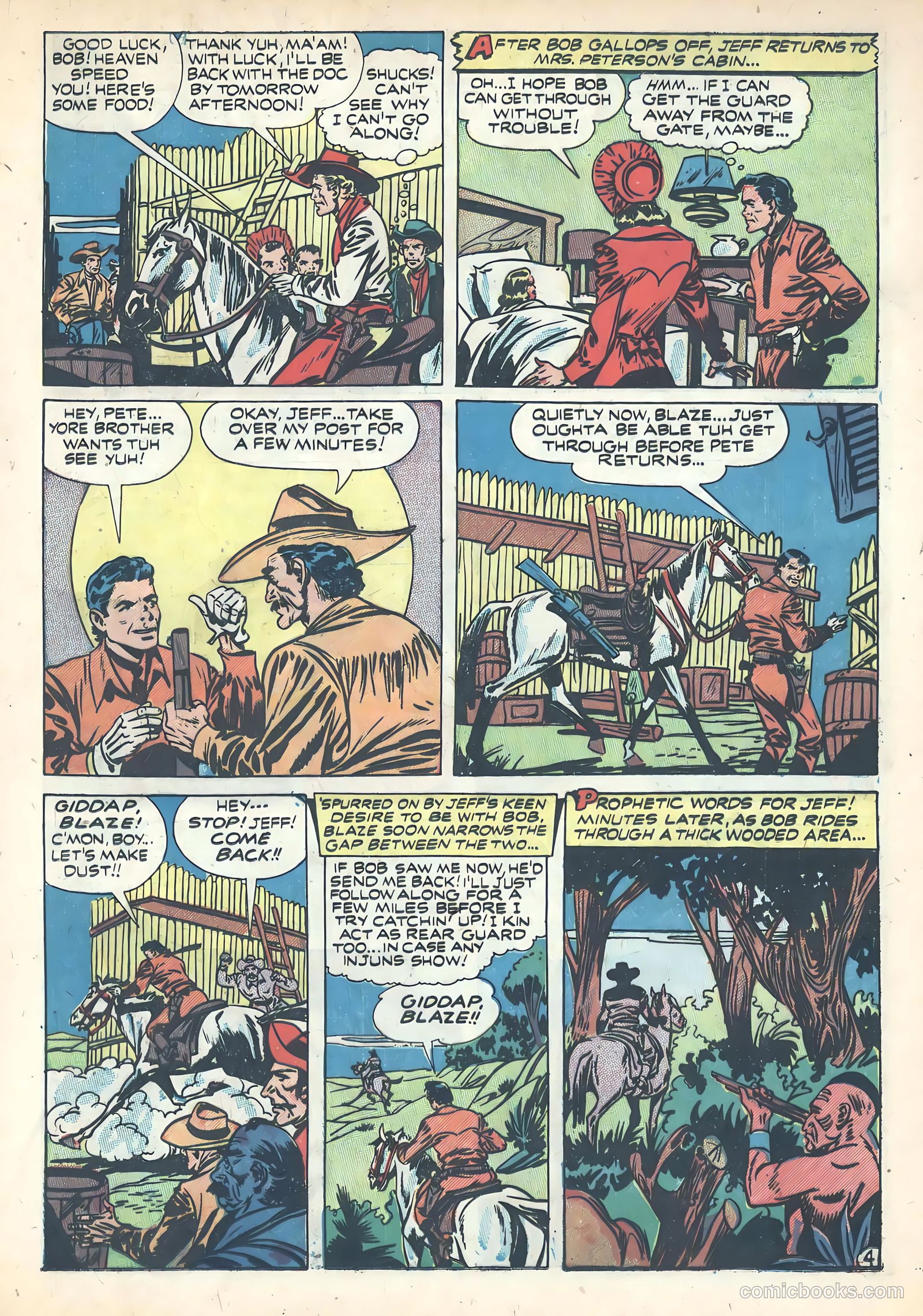 Wild Bill Hickok #5 (1950) — page 21 of 36