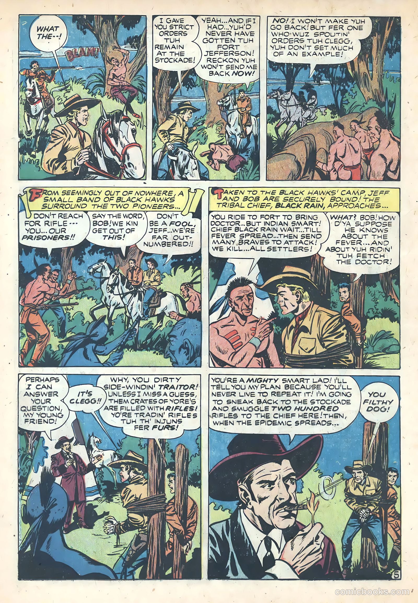 Wild Bill Hickok #5 (1950) — page 22 of 36