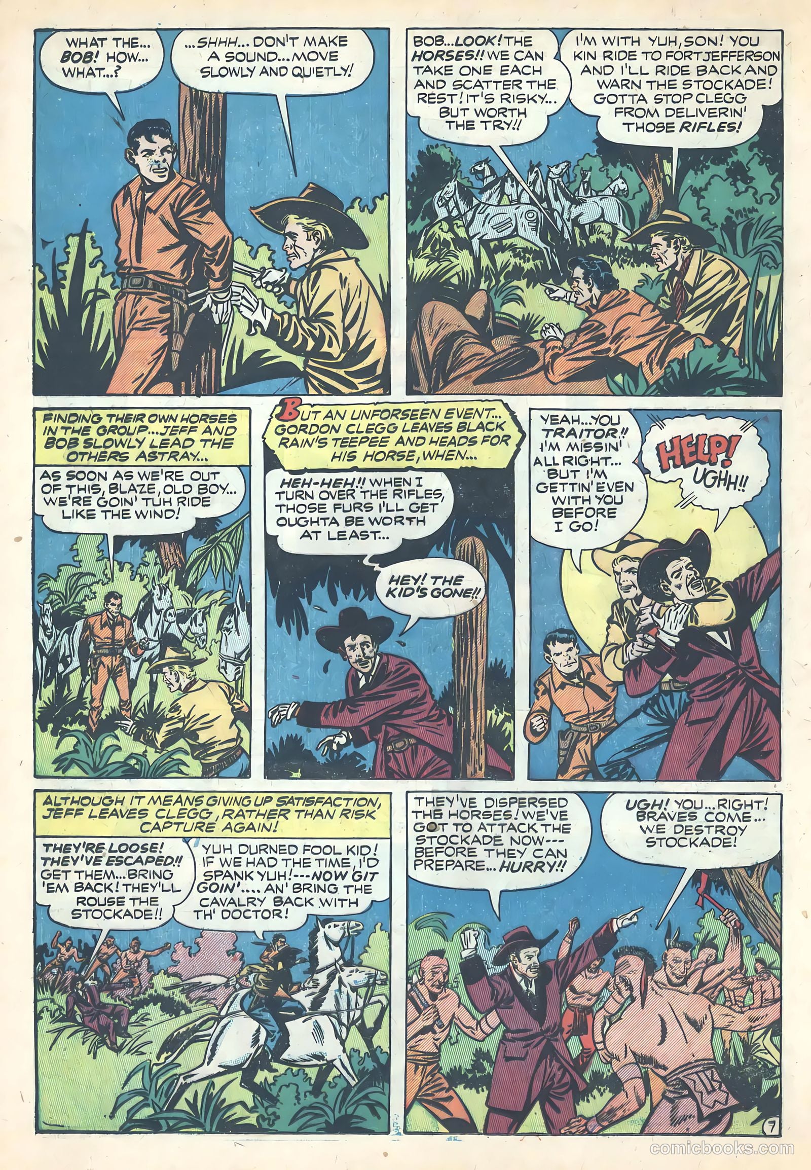 Wild Bill Hickok #5 (1950) — page 24 of 36