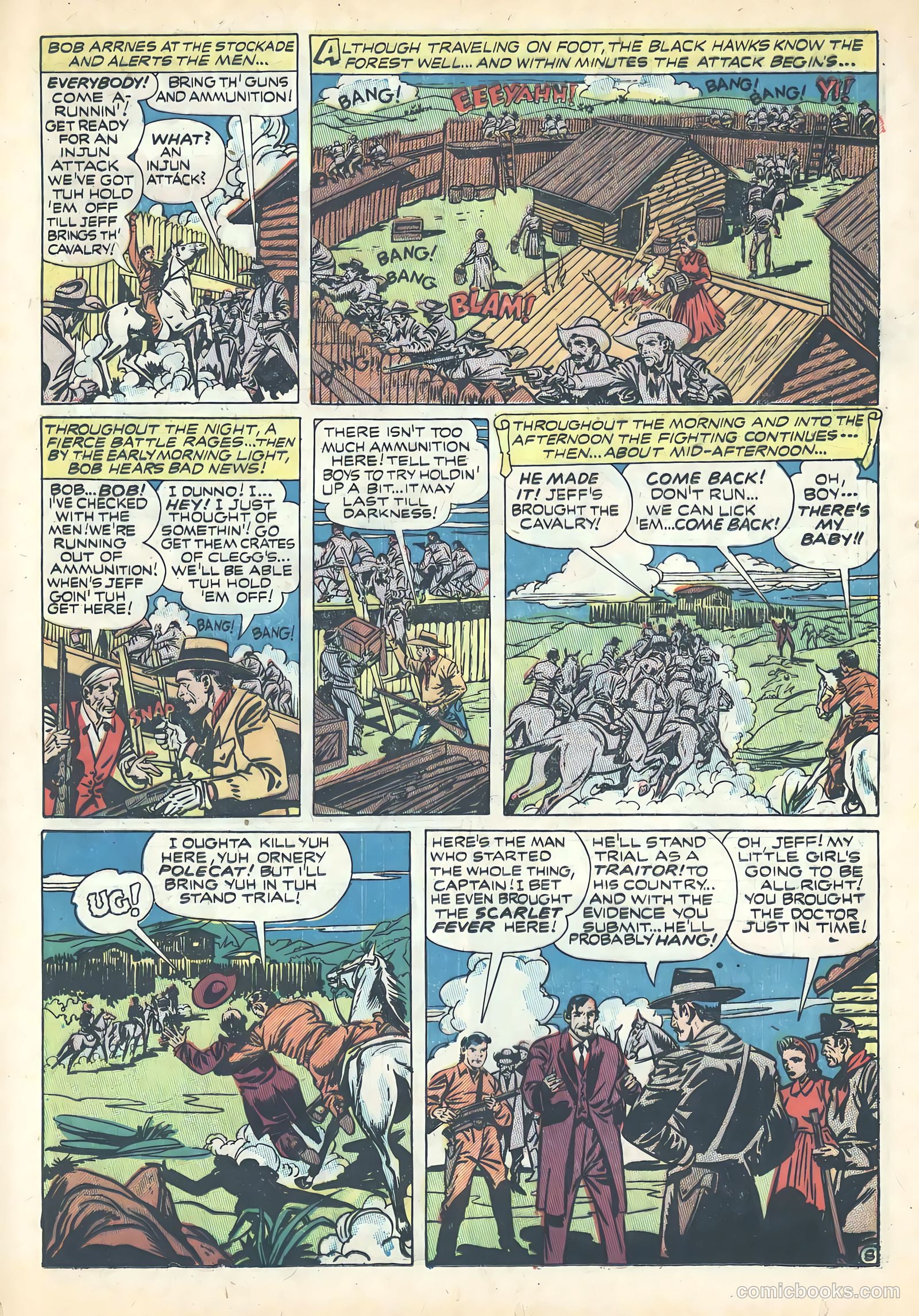 Wild Bill Hickok #5 (1950) — page 25 of 36