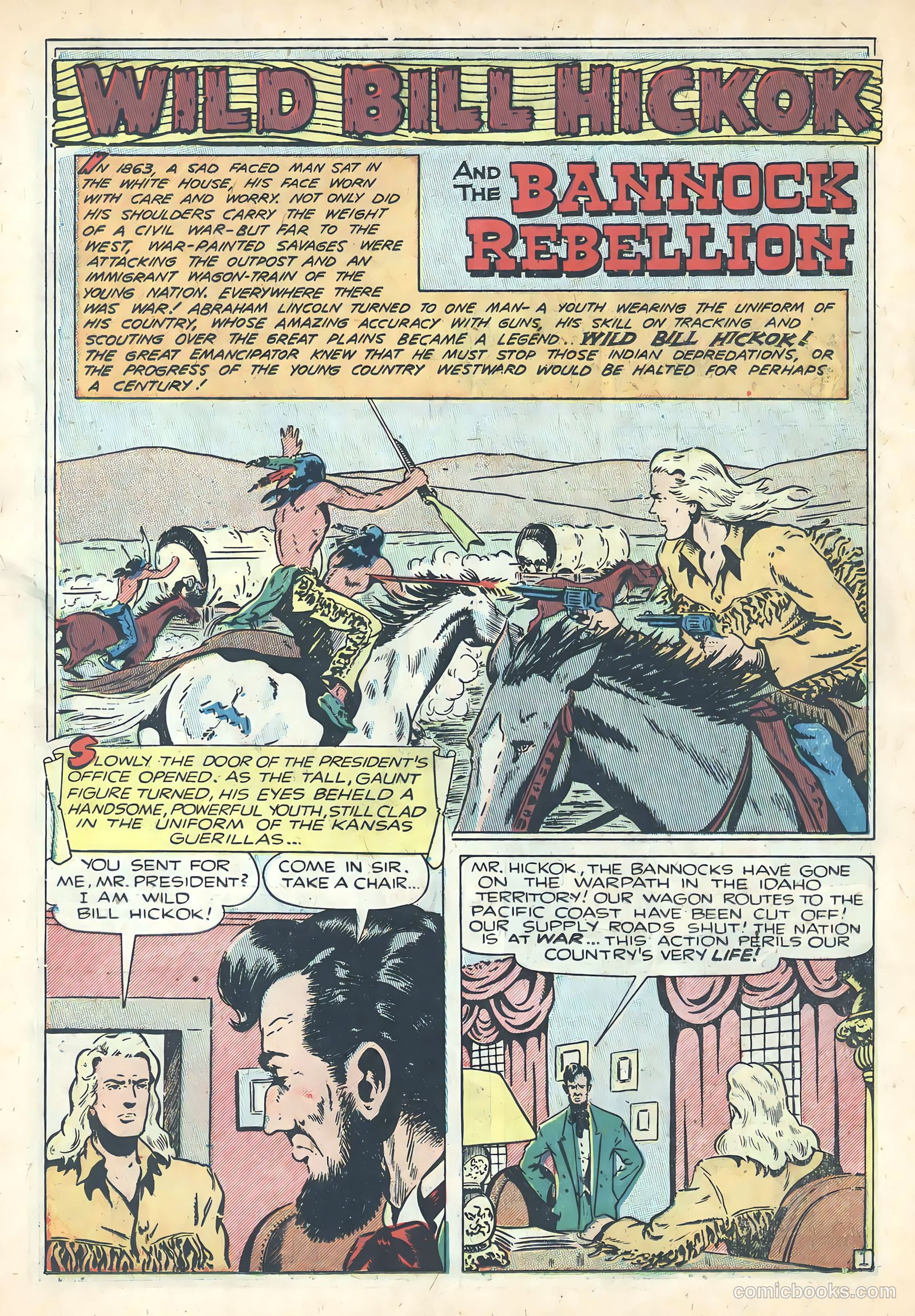 Wild Bill Hickok #5 (1950) — page 26 of 36