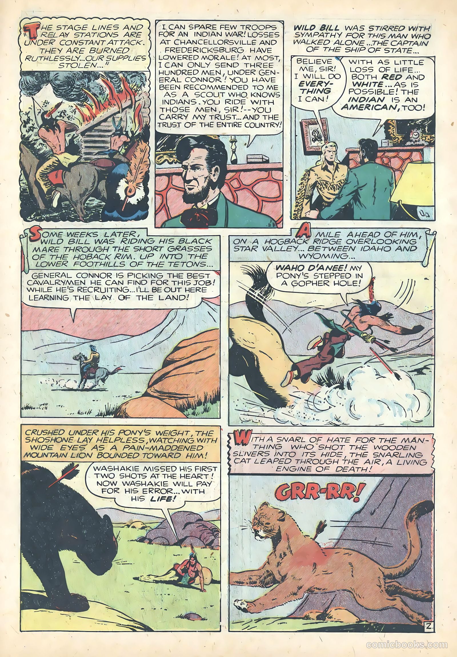 Wild Bill Hickok #5 (1950) — page 27 of 36