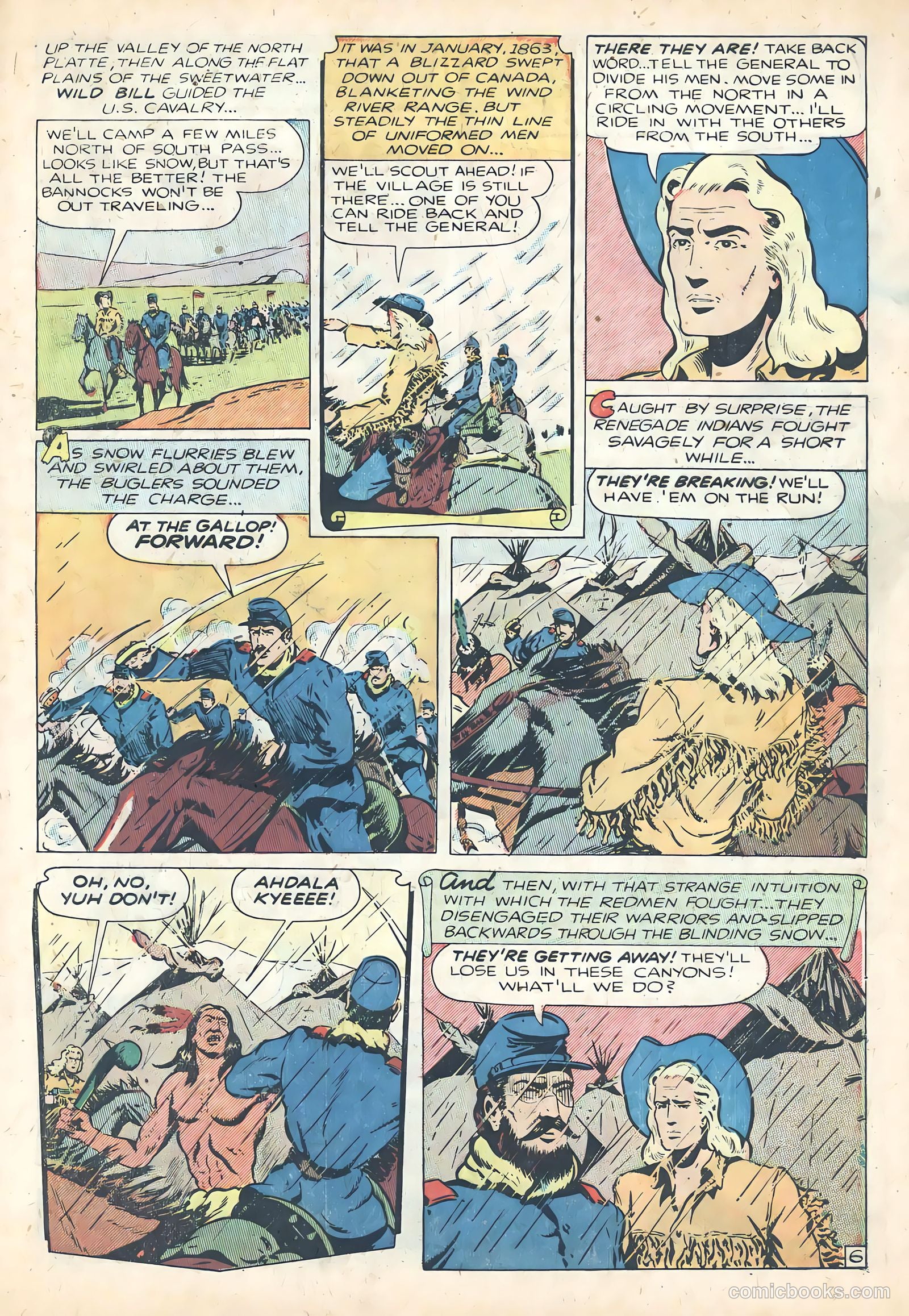 Wild Bill Hickok #5 (1950) — page 31 of 36