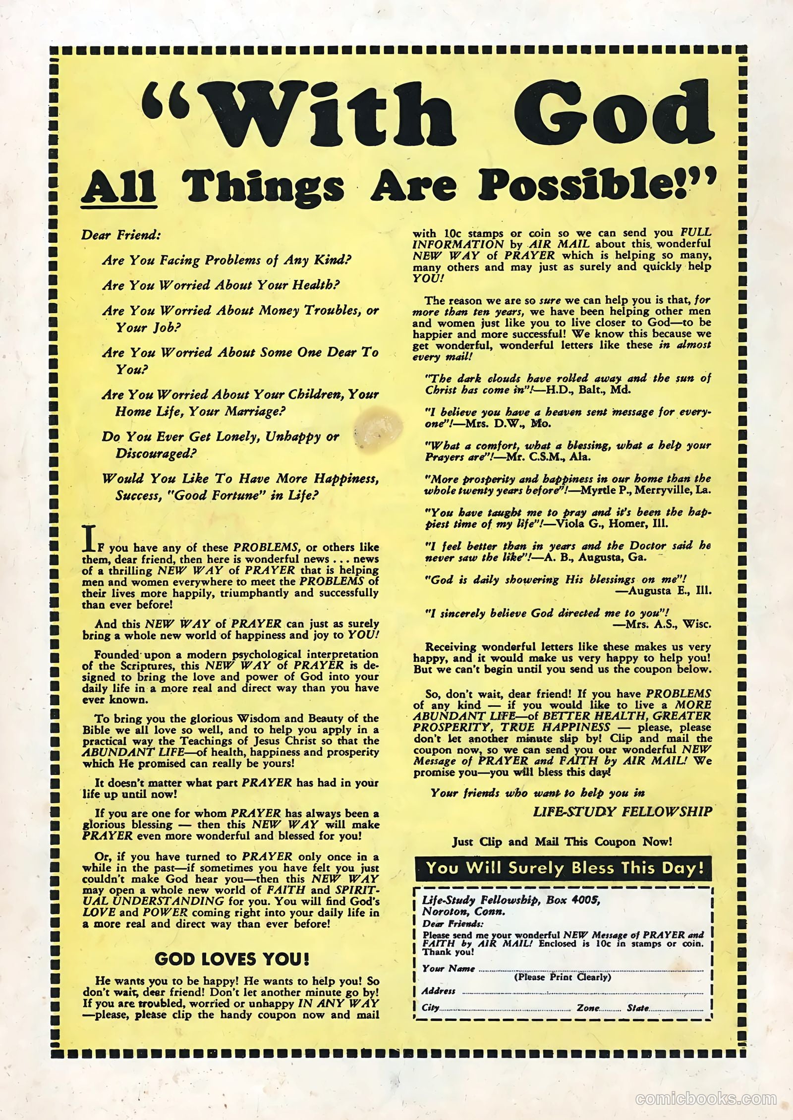 Wild Bill Hickok #5 (1950) — page 36 of 36