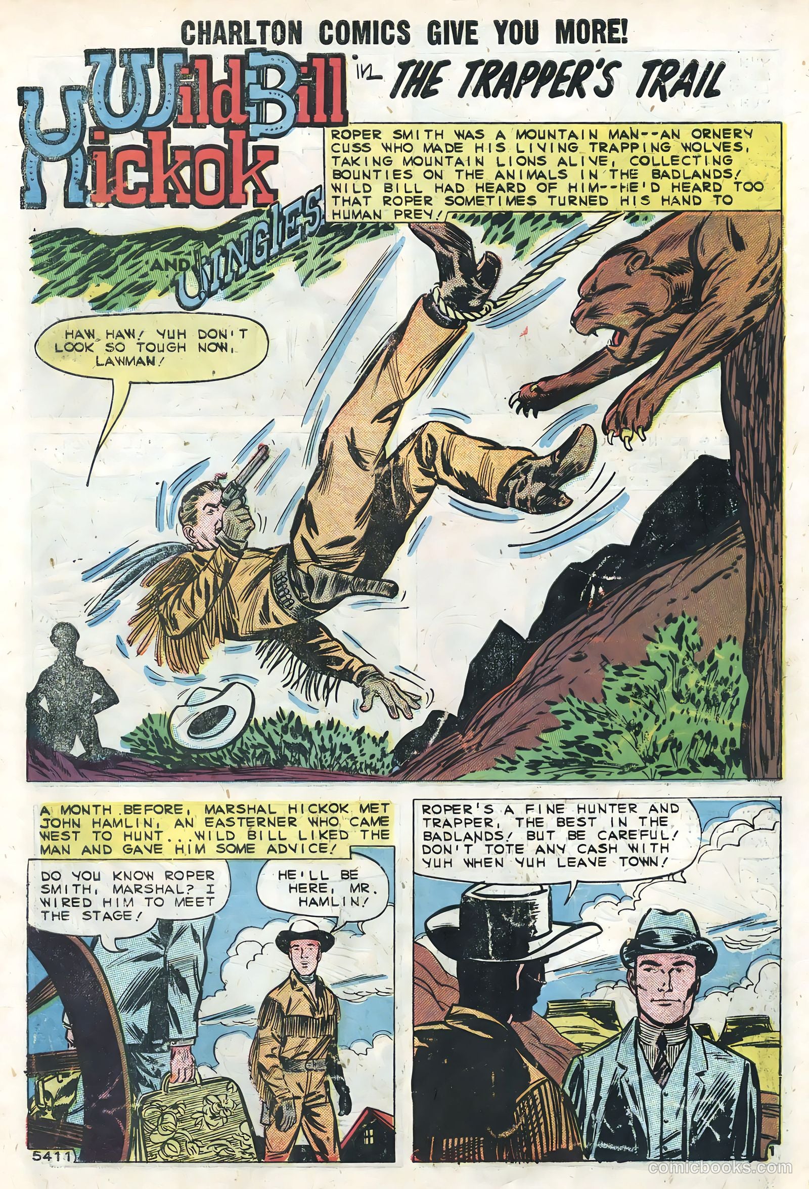 Wild Bill Hickok #5 (1959) — page 3 of 36
