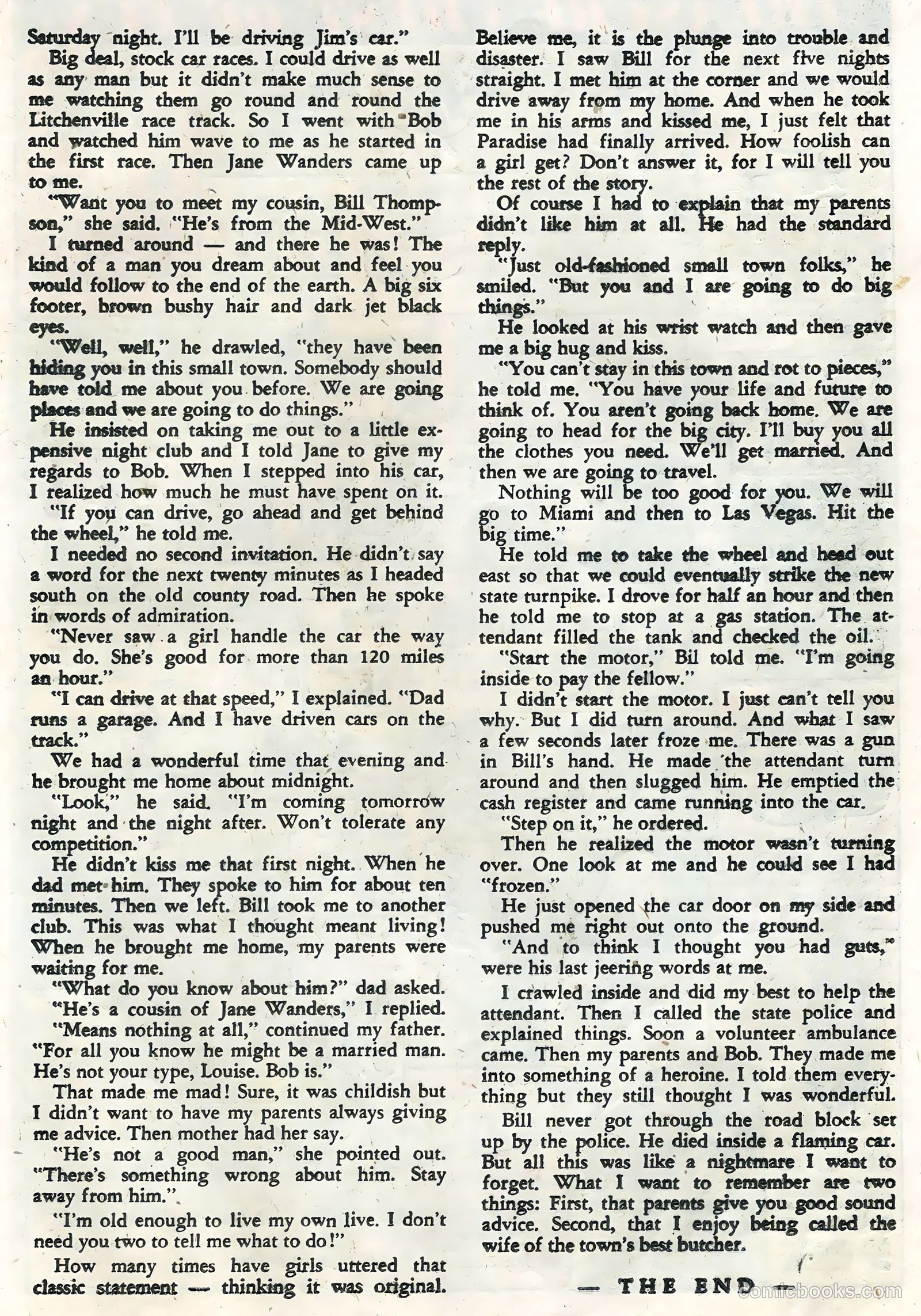 Wild Bill Hickok #5 (1959) — page 21 of 36