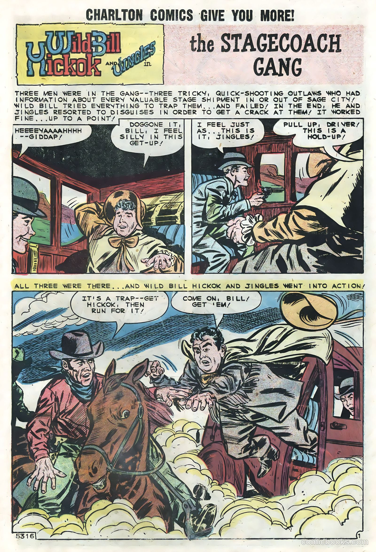 Wild Bill Hickok #5 (1959) — page 23 of 36