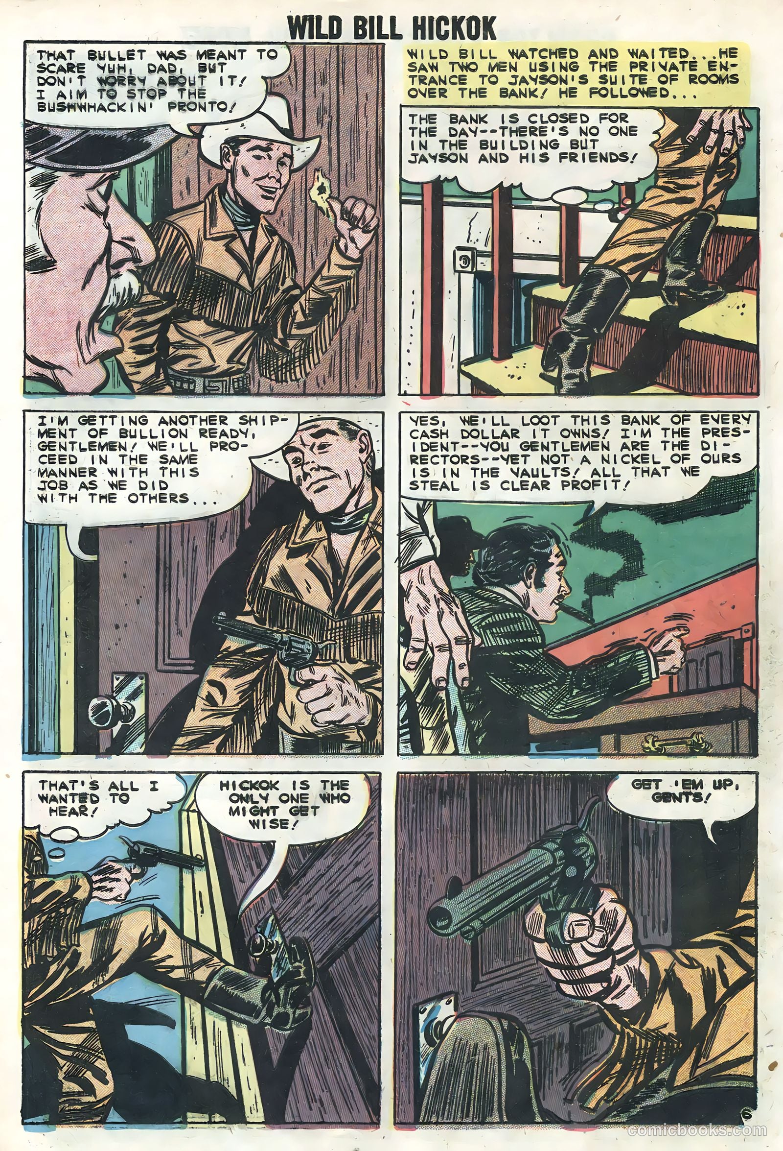 Wild Bill Hickok #5 (1959) — page 28 of 36