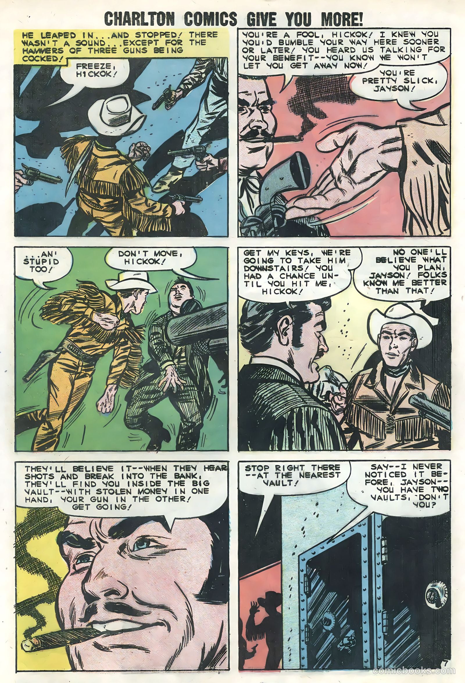 Wild Bill Hickok #5 (1959) — page 29 of 36