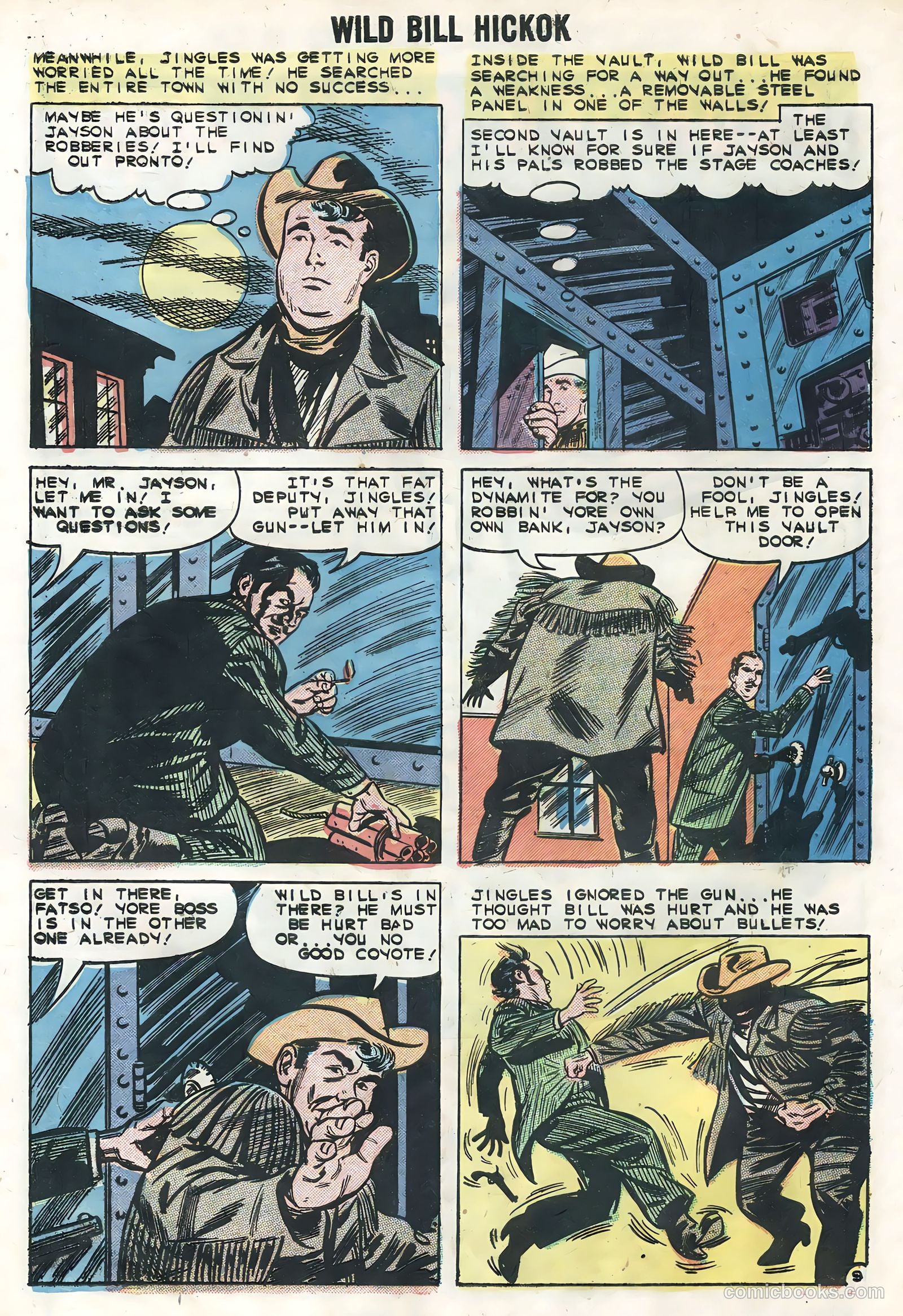 Wild Bill Hickok #5 (1959) — page 32 of 36
