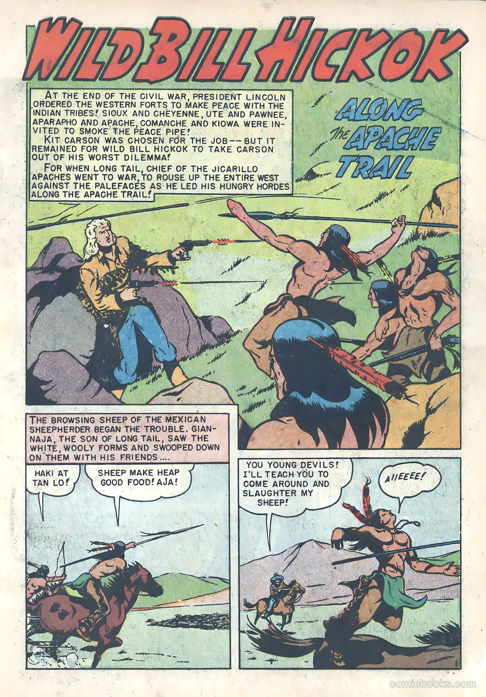 Wild Bill Hickok #6 (1951) — page 3 of 36