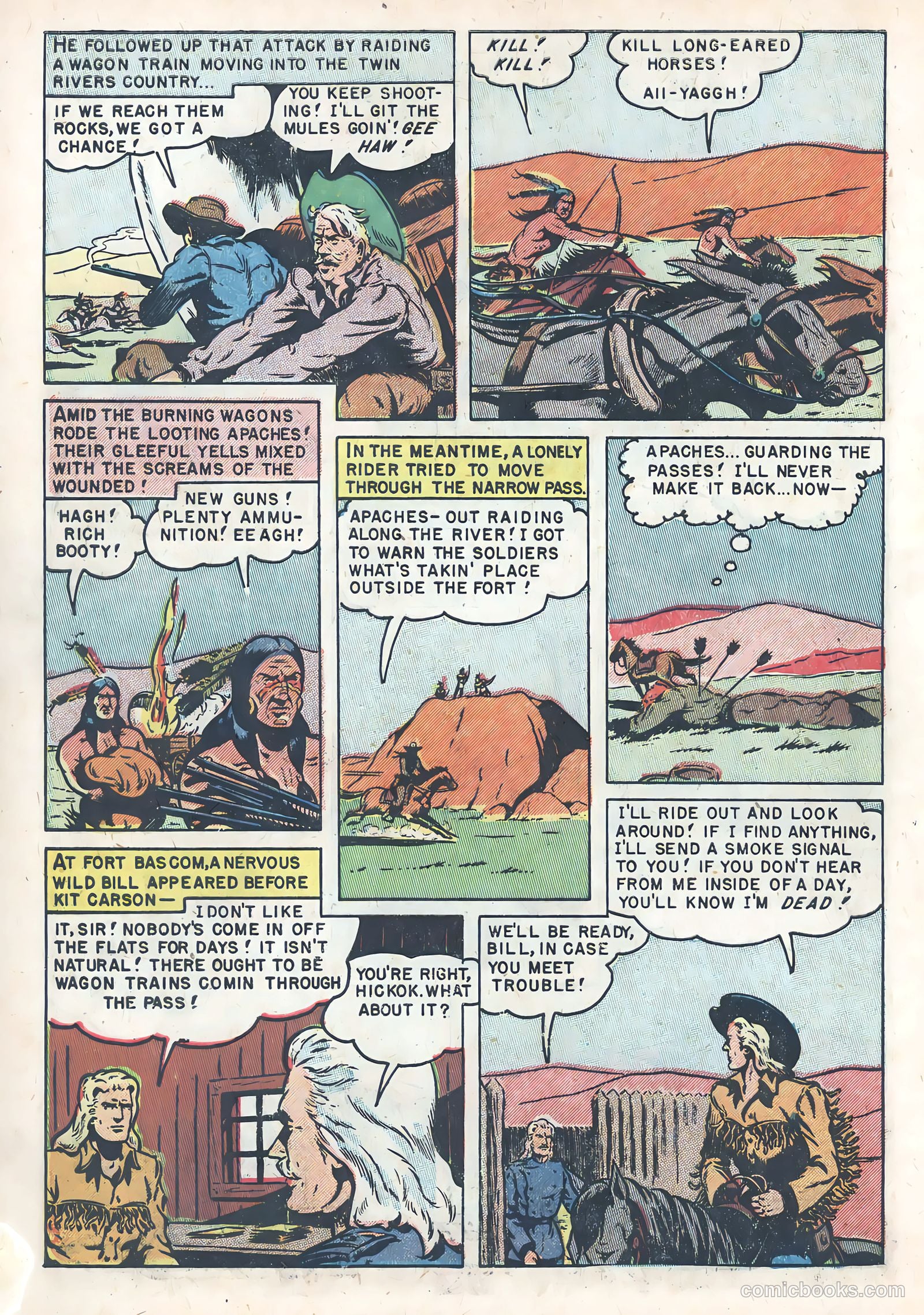Wild Bill Hickok #6 (1951) — page 6 of 36