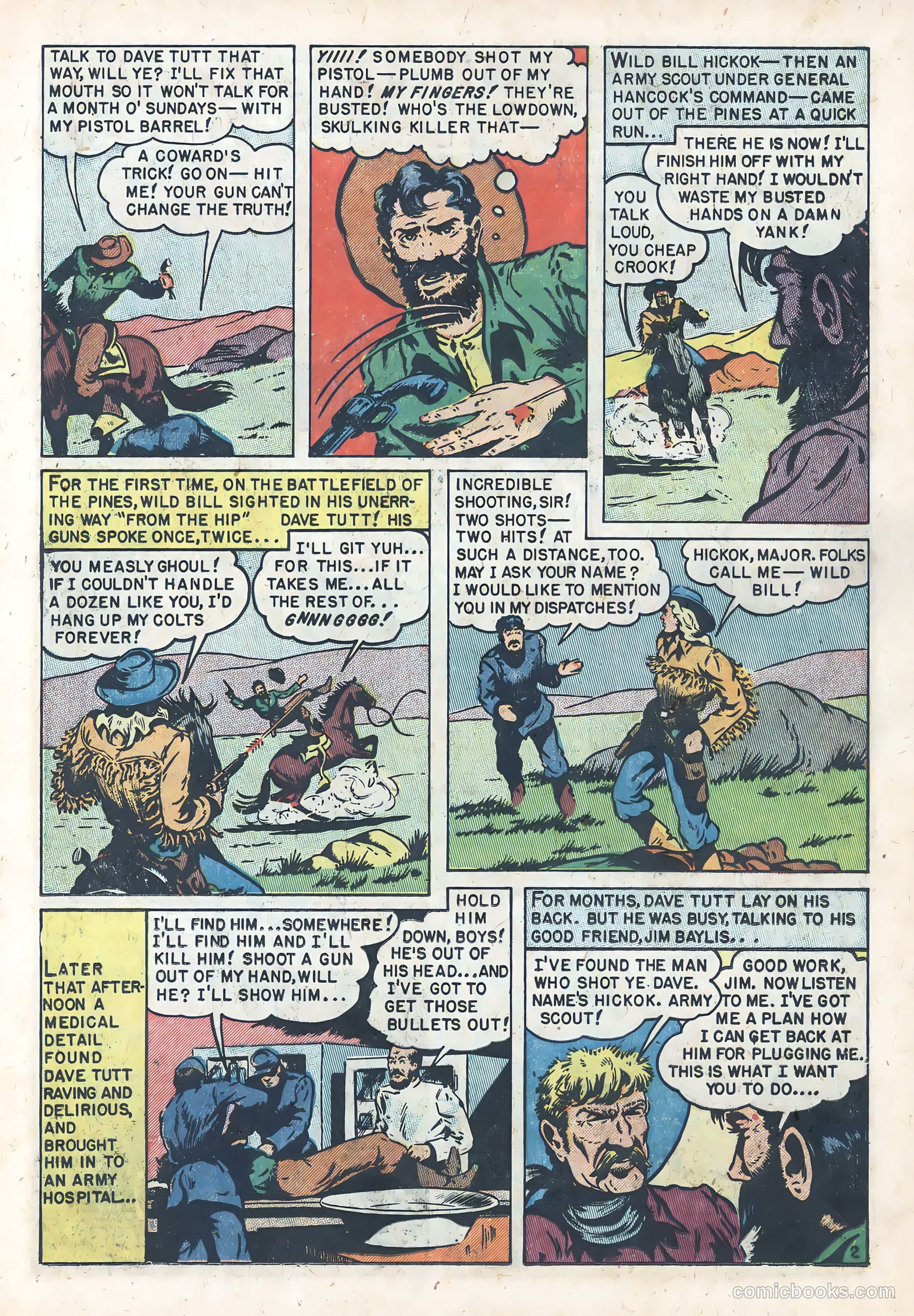 Wild Bill Hickok #6 (1951) — page 11 of 36