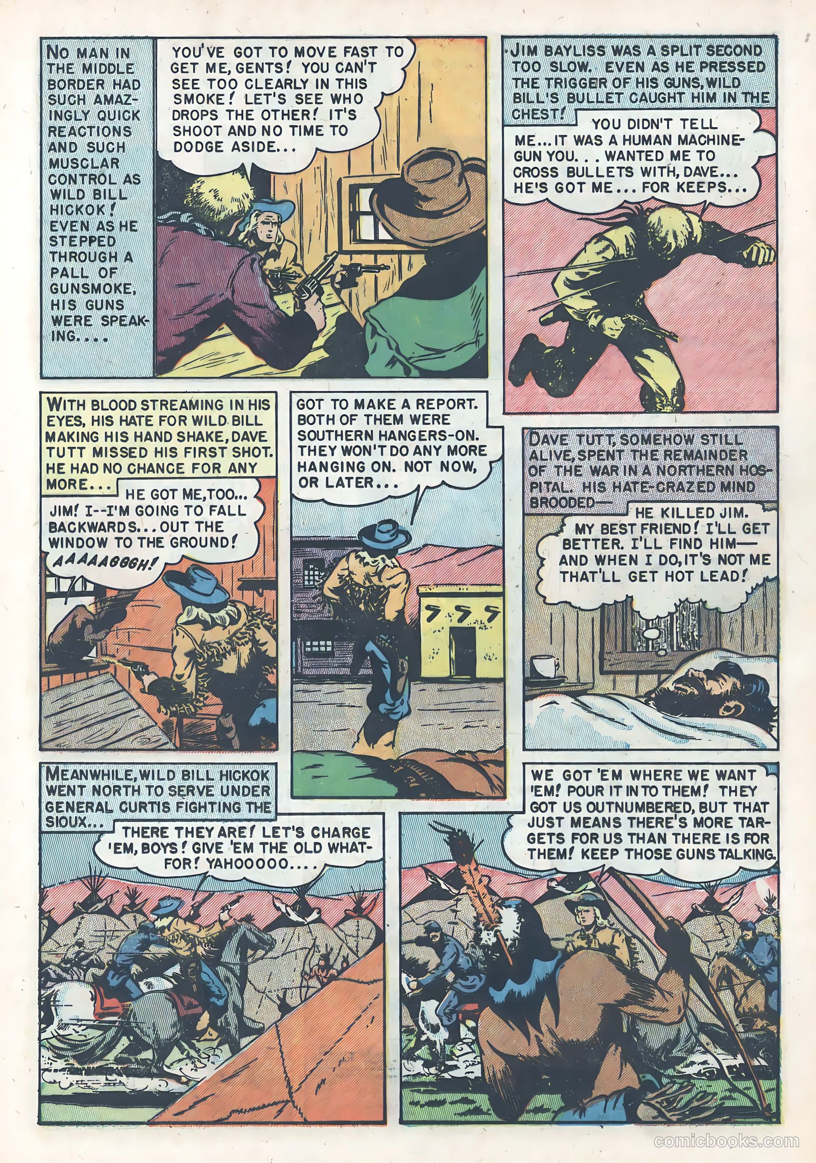 Wild Bill Hickok #6 (1951) — page 13 of 36