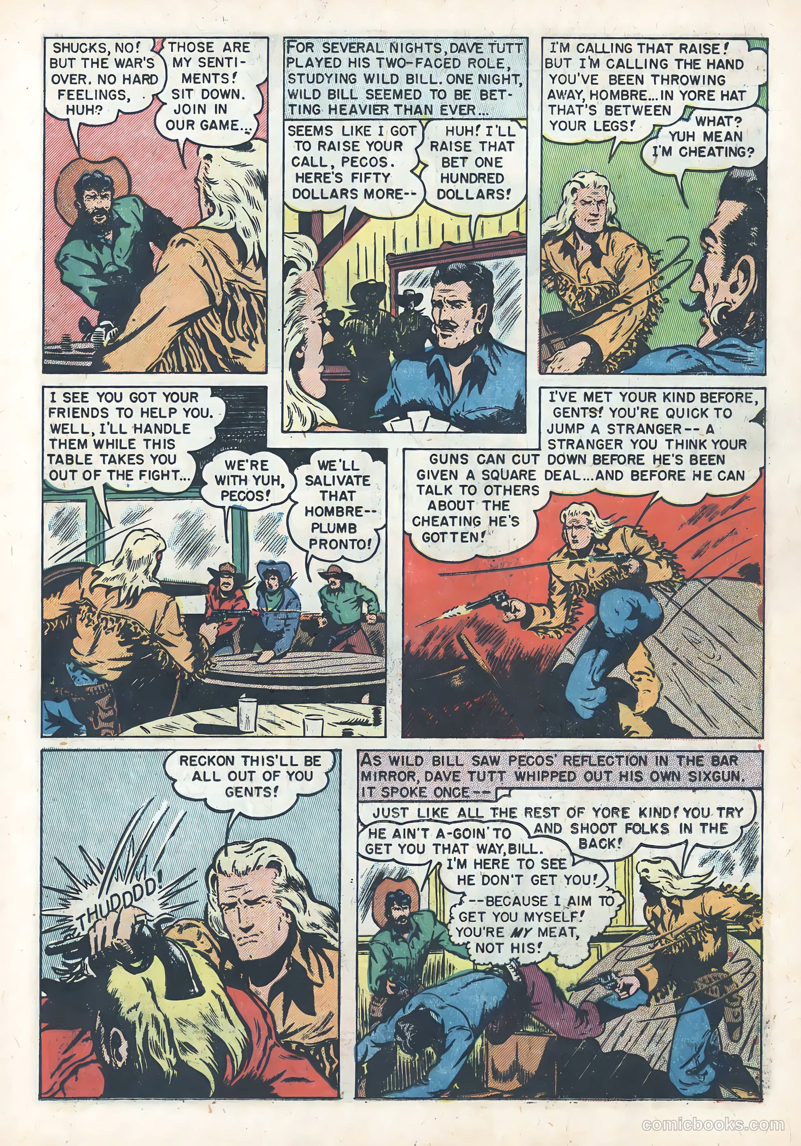 Wild Bill Hickok #6 (1951) — page 15 of 36
