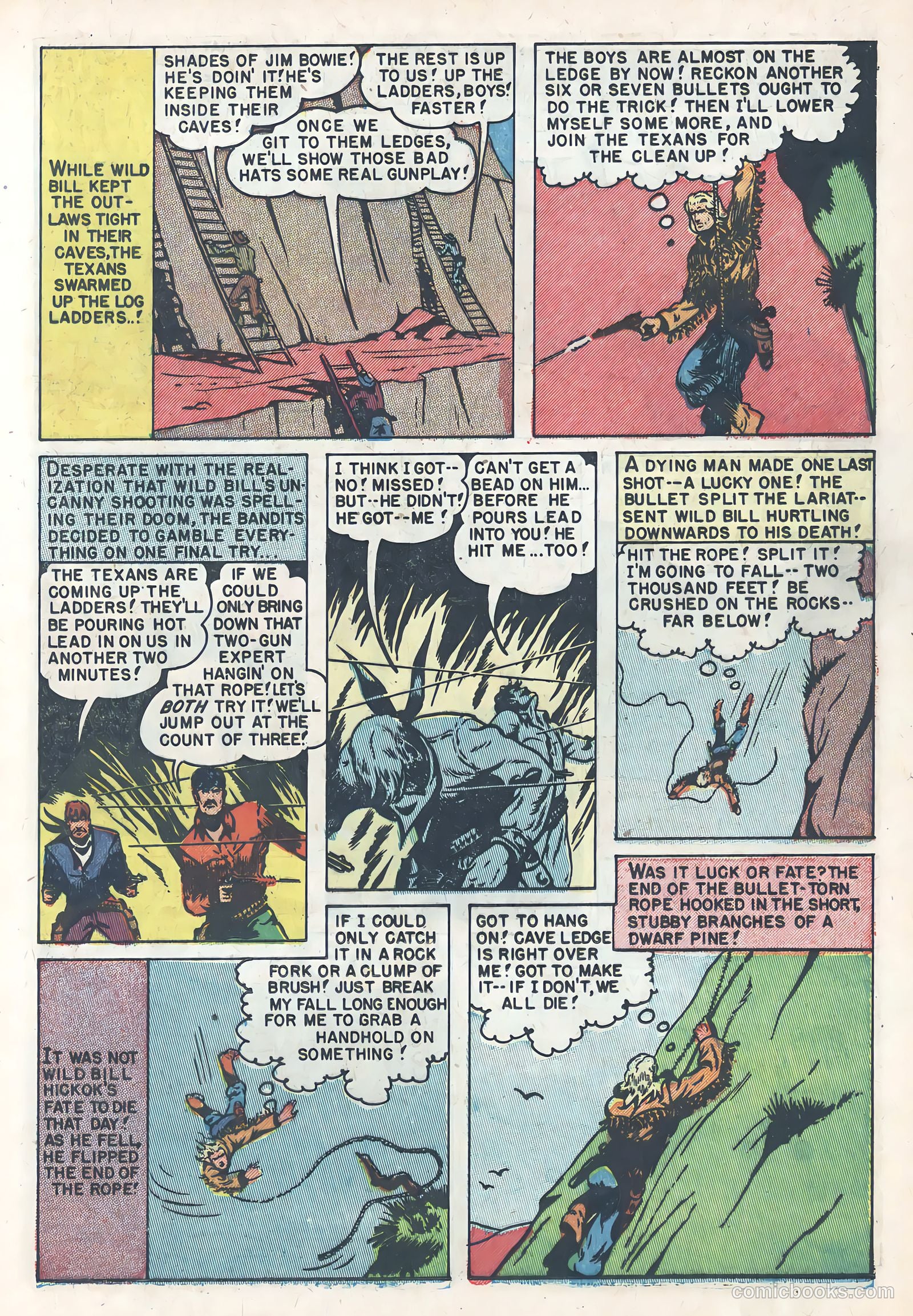 Wild Bill Hickok #6 (1951) — page 21 of 36