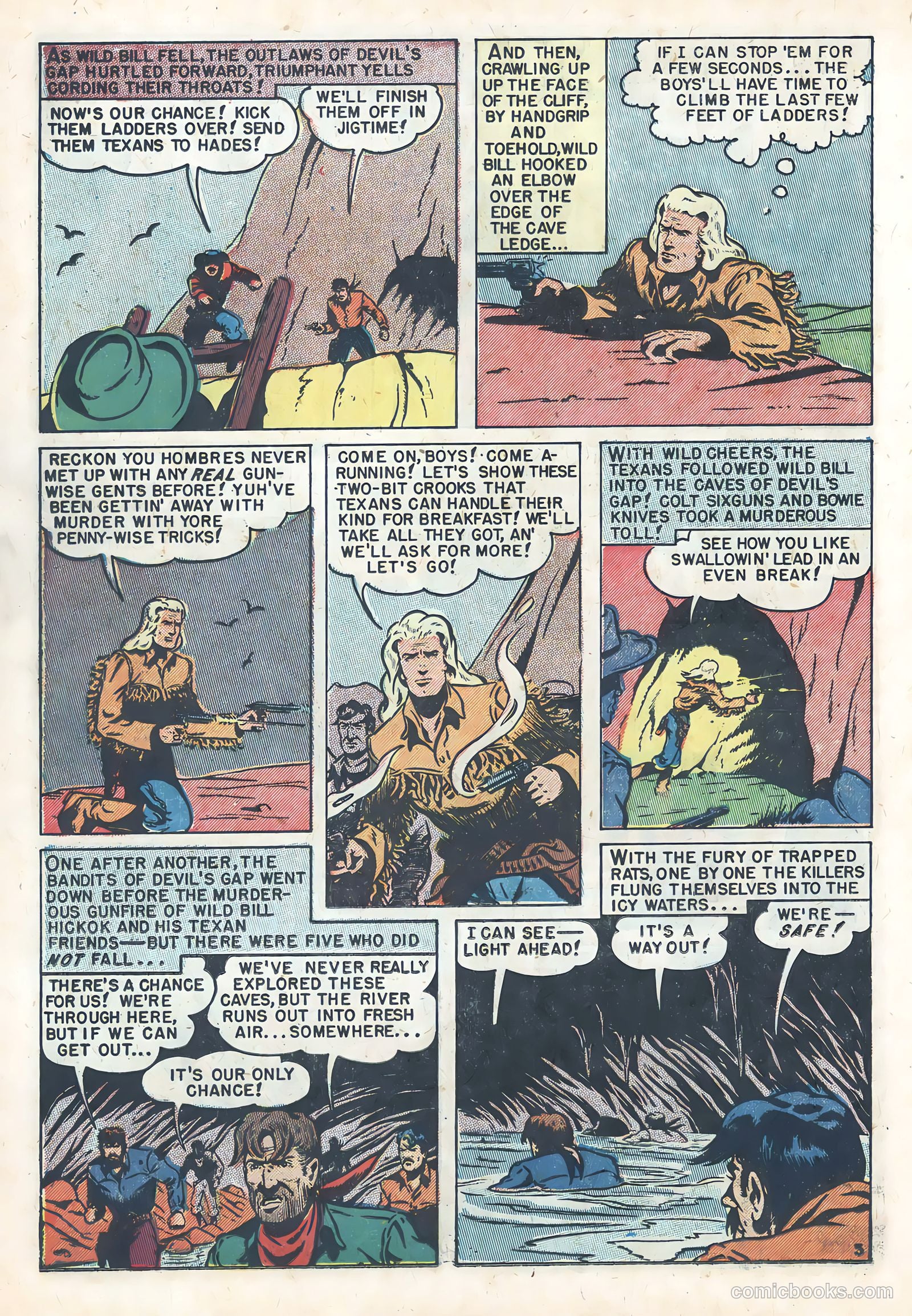 Wild Bill Hickok #6 (1951) — page 22 of 36