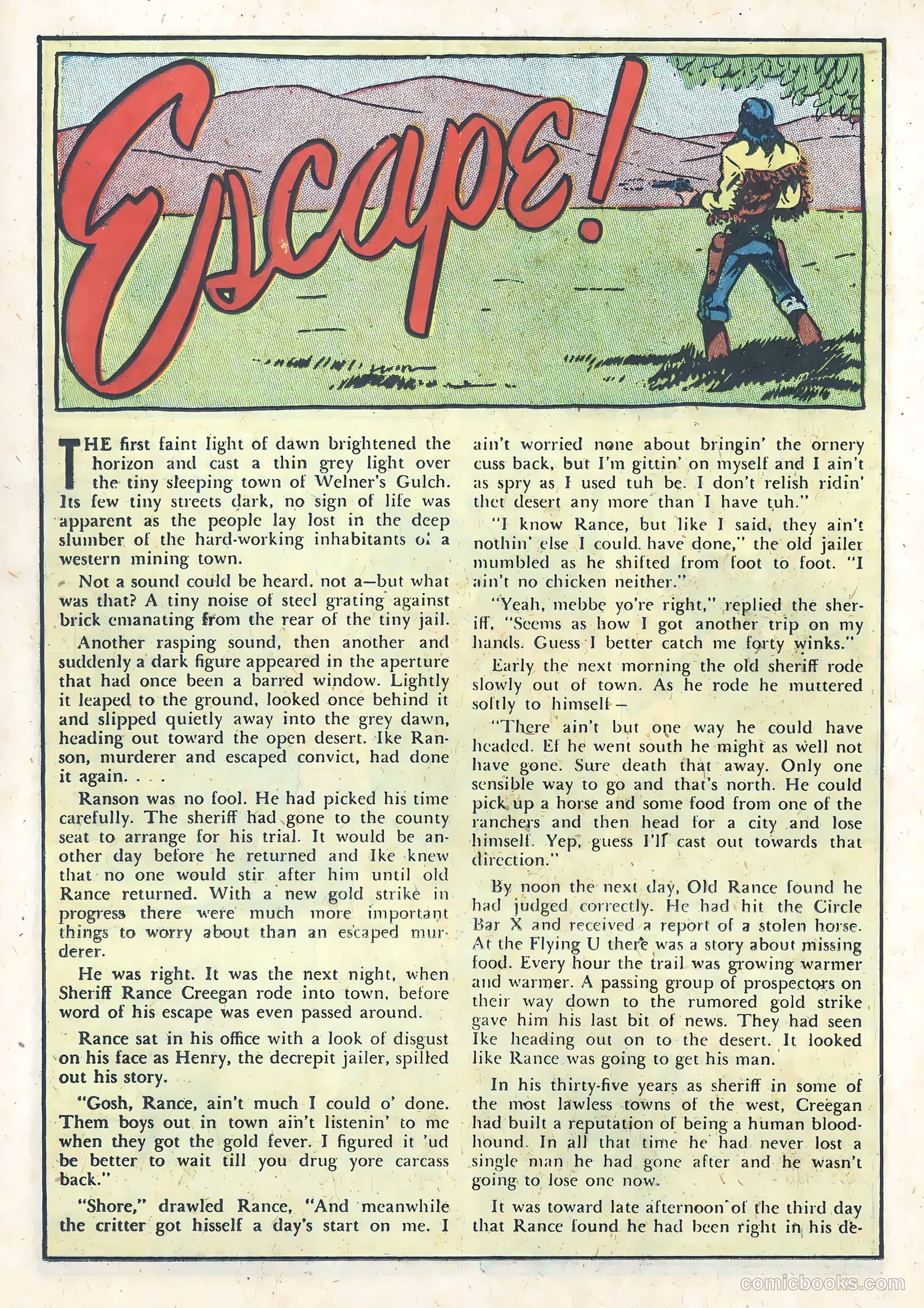 Wild Bill Hickok #6 (1951) — page 26 of 36