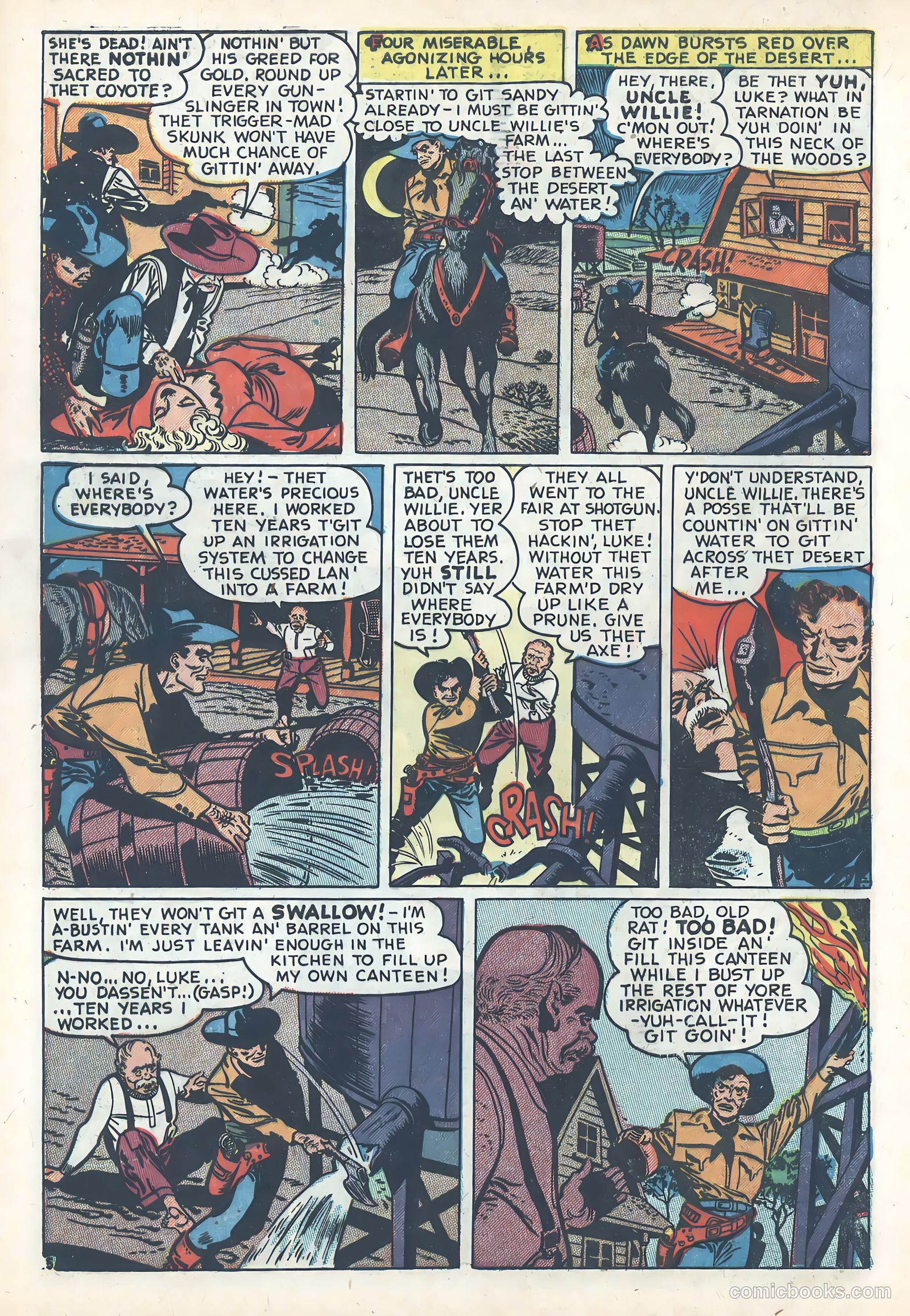 Wild Bill Hickok #6 (1951) — page 32 of 36