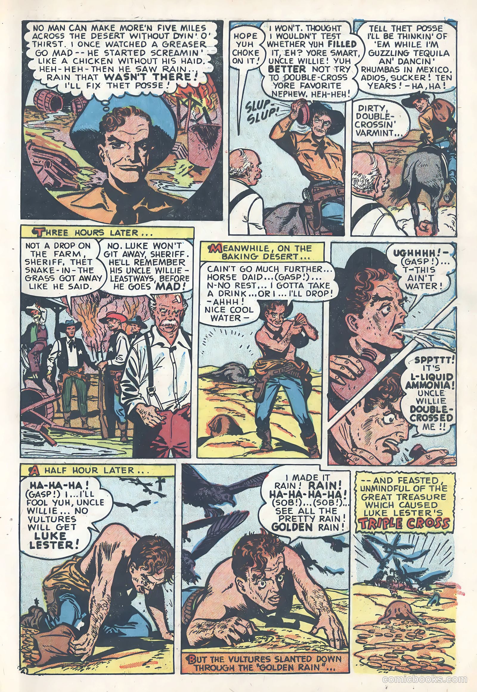 Wild Bill Hickok #6 (1951) — page 33 of 36