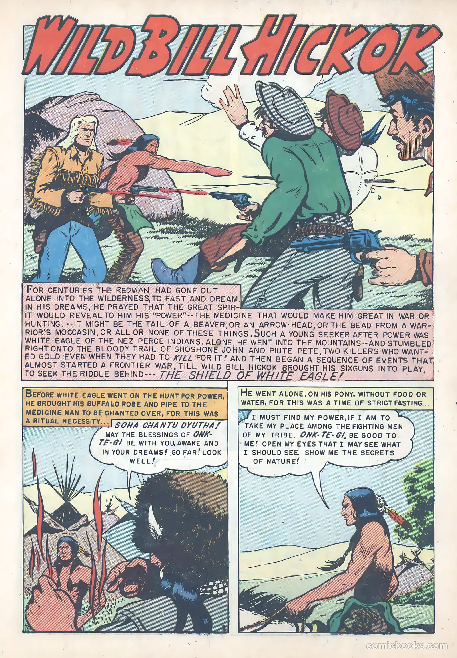 Wild Bill Hickok #7 (1951) — page 3 of 37