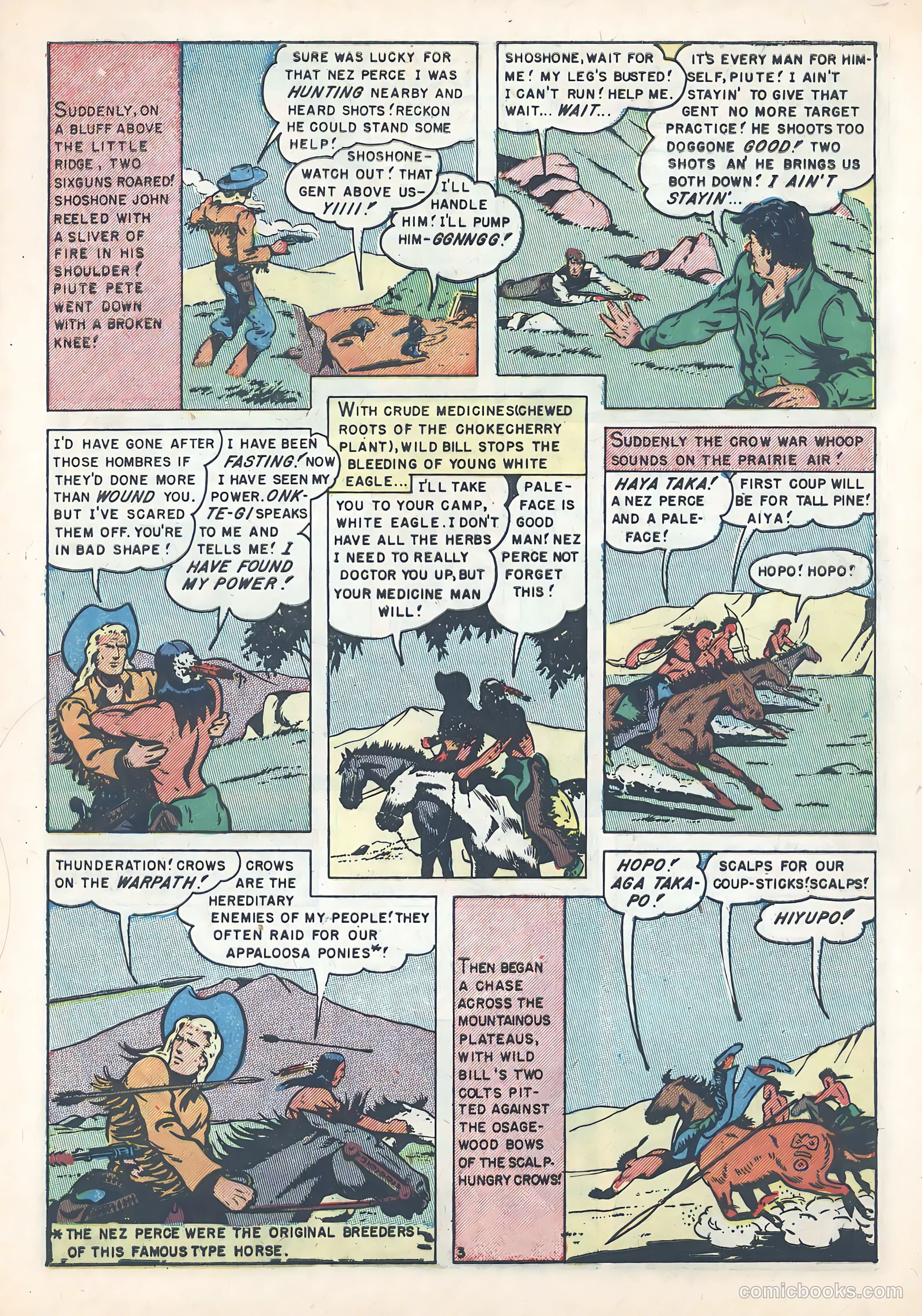 Wild Bill Hickok #7 (1951) — page 5 of 37