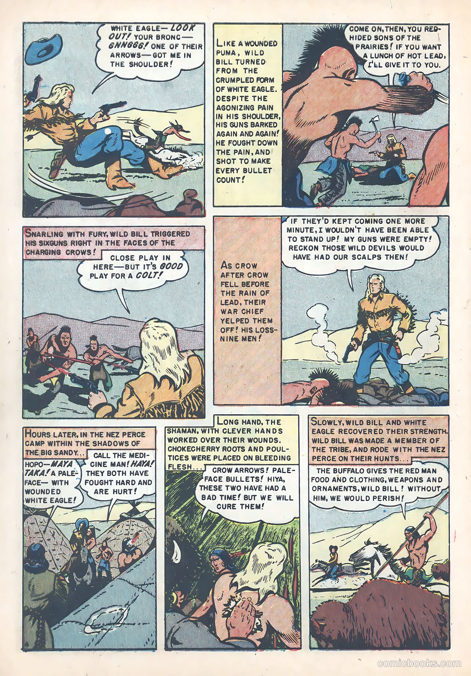 Wild Bill Hickok #7 (1951) — page 6 of 37