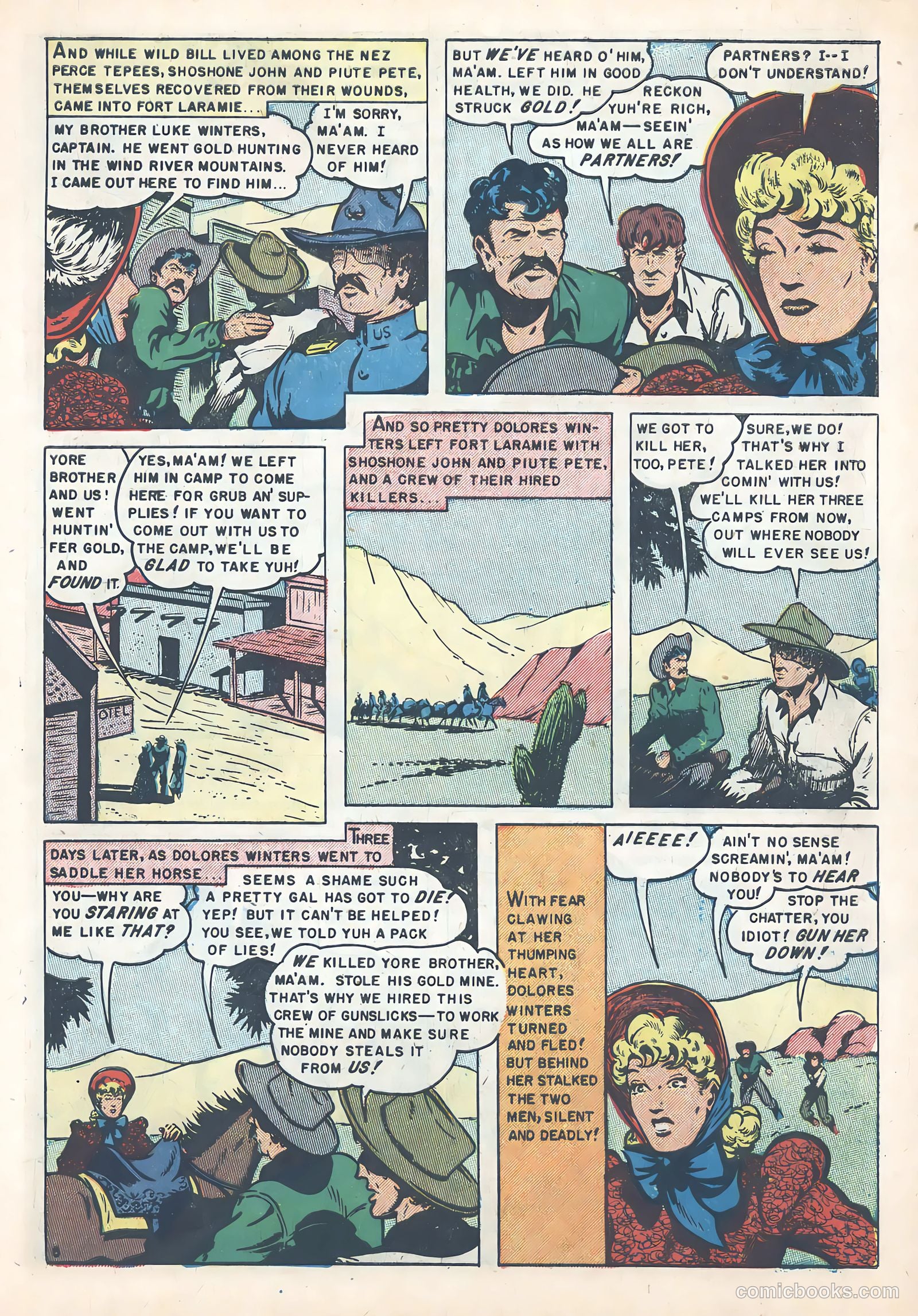 Wild Bill Hickok #7 (1951) — page 7 of 37