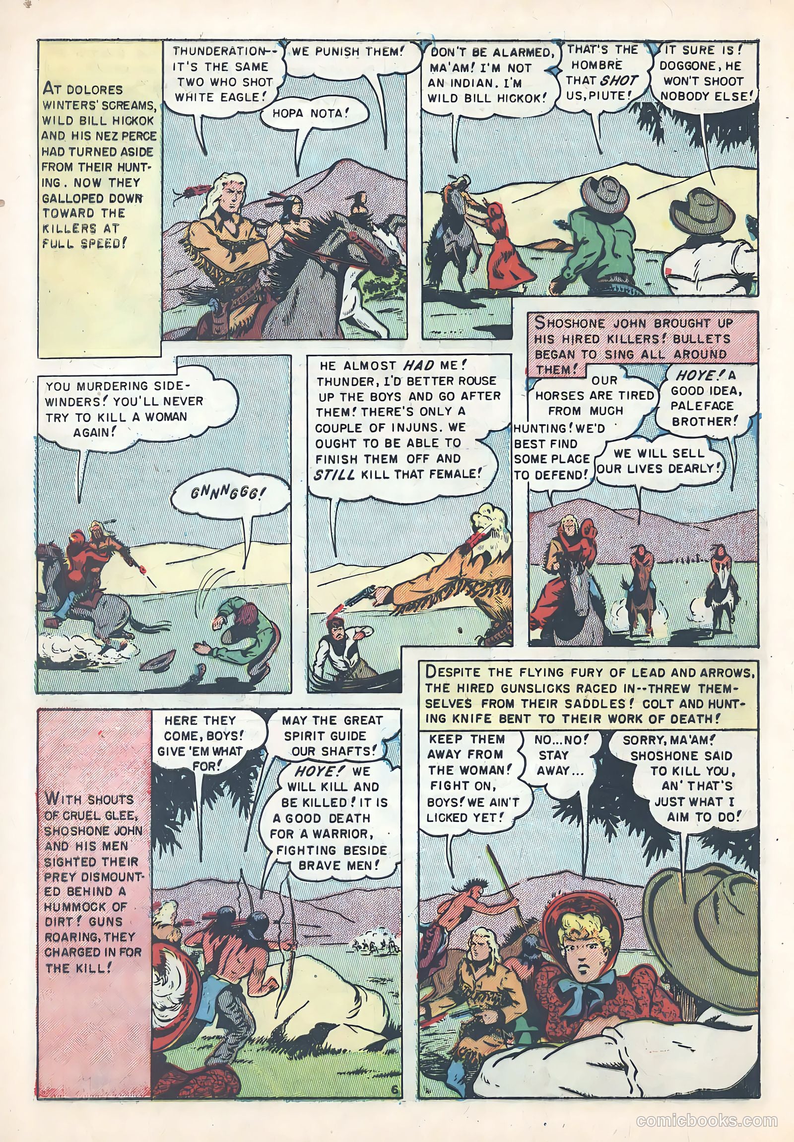 Wild Bill Hickok #7 (1951) — page 8 of 37