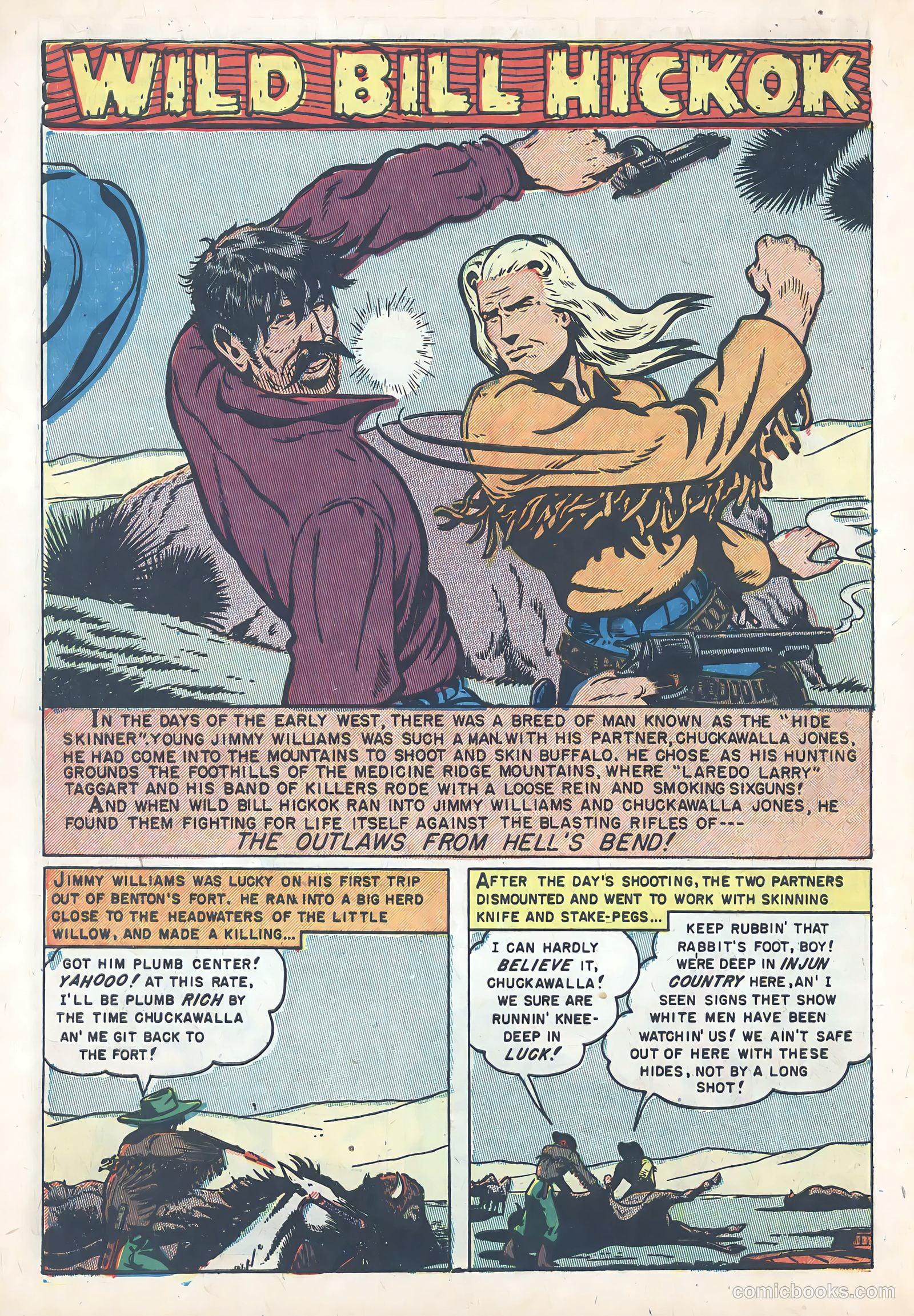 Wild Bill Hickok #7 (1951) — page 10 of 37