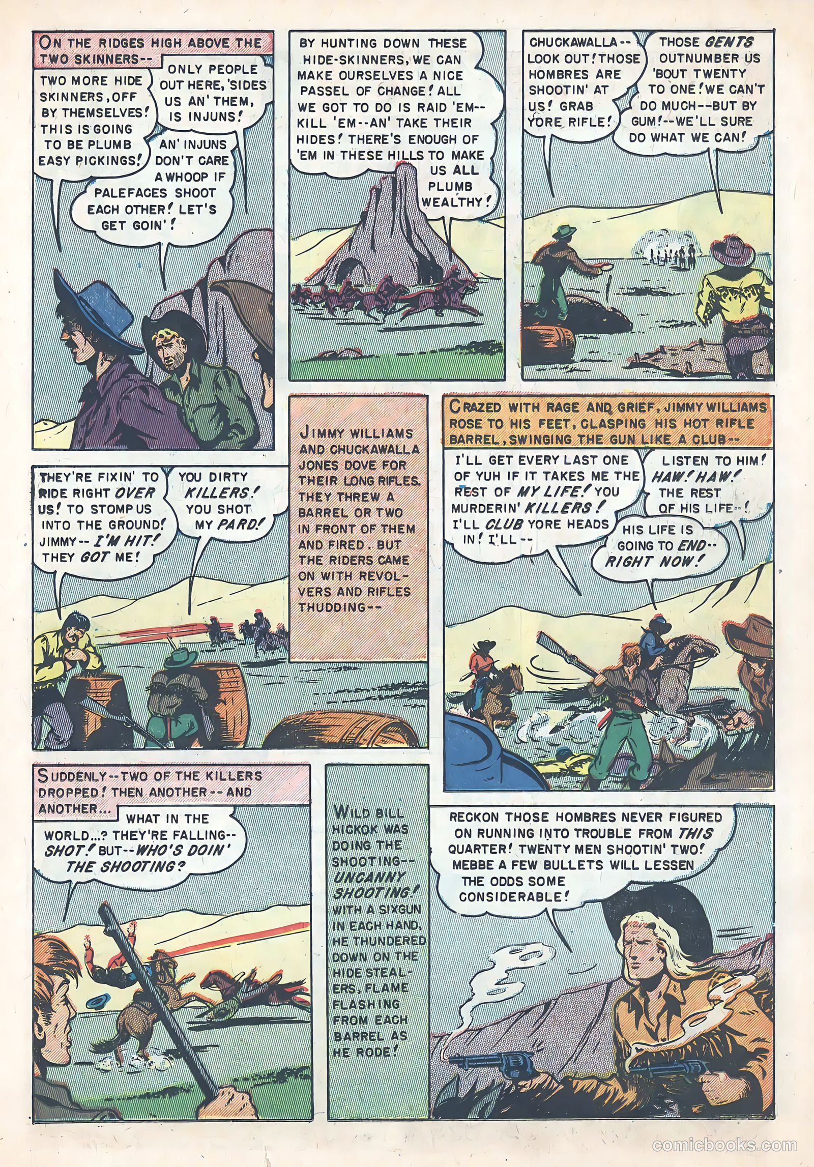 Wild Bill Hickok #7 (1951) — page 11 of 37