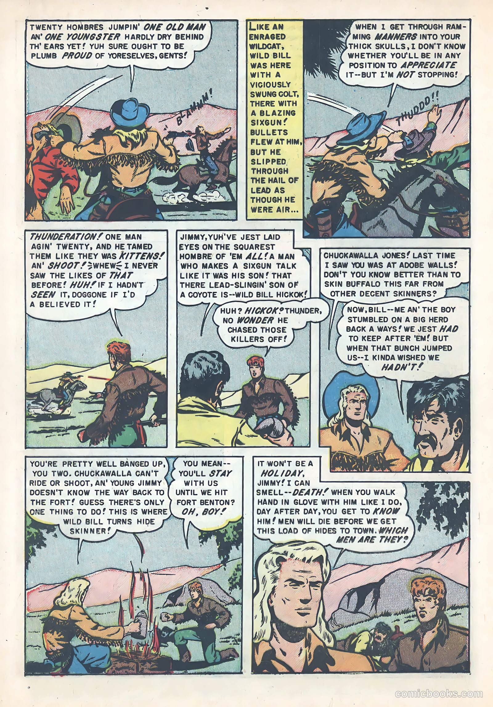 Wild Bill Hickok #7 (1951) — page 12 of 37