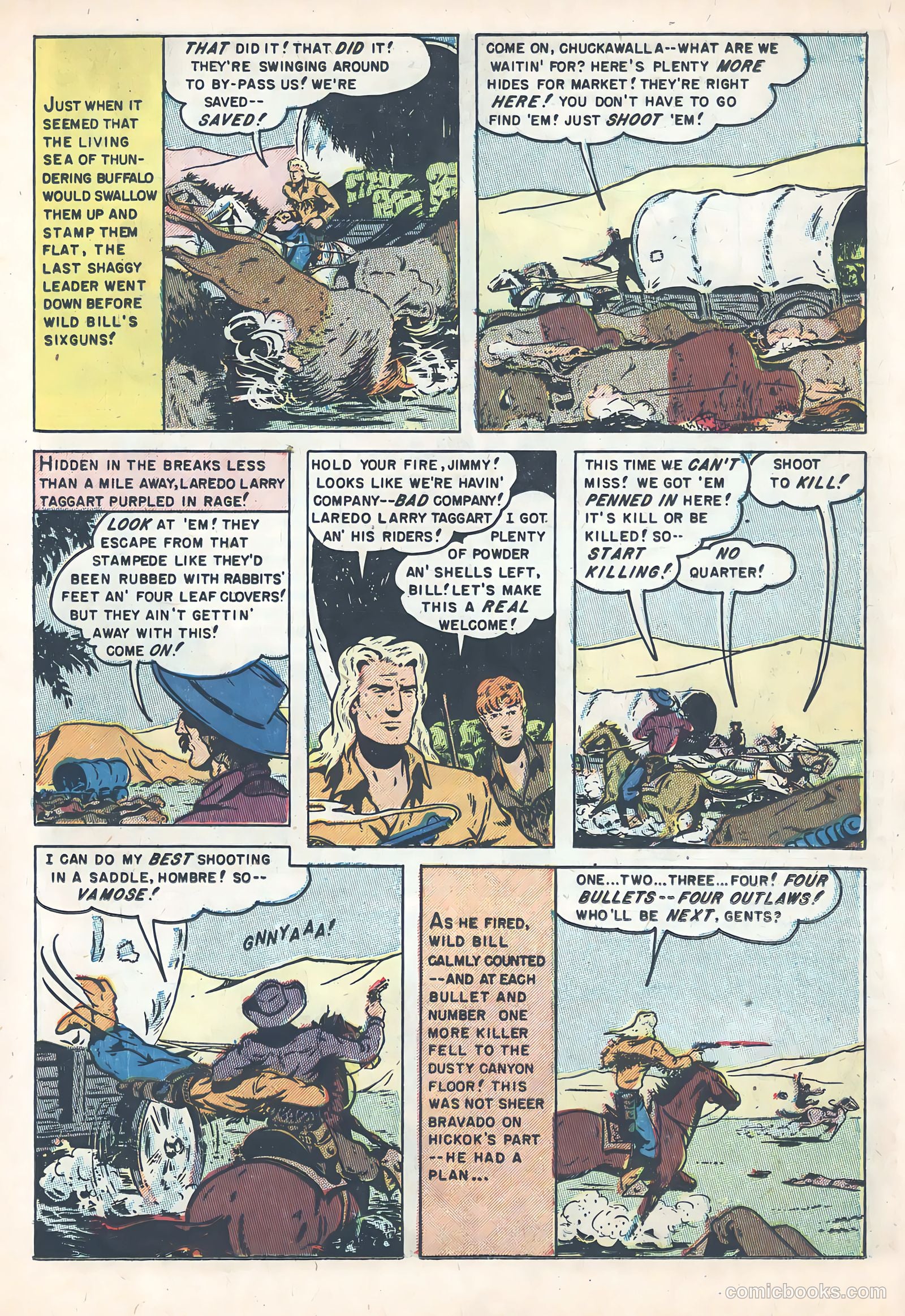 Wild Bill Hickok #7 (1951) — page 15 of 37
