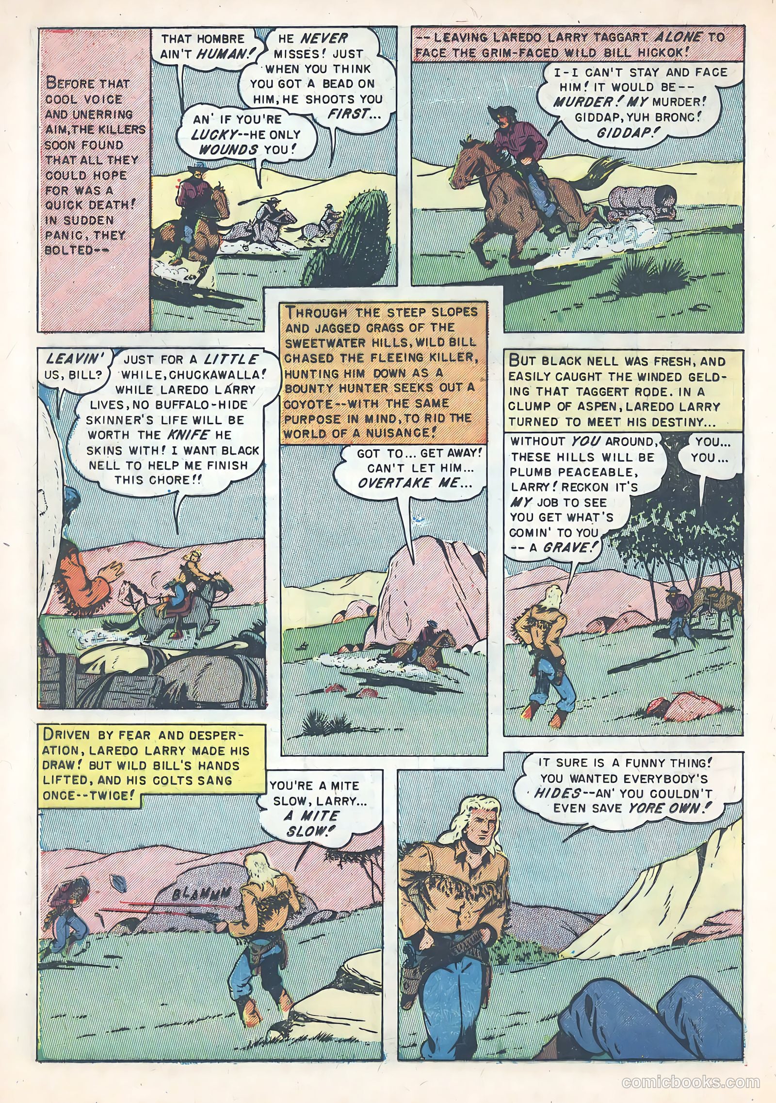 Wild Bill Hickok #7 (1951) — page 16 of 37
