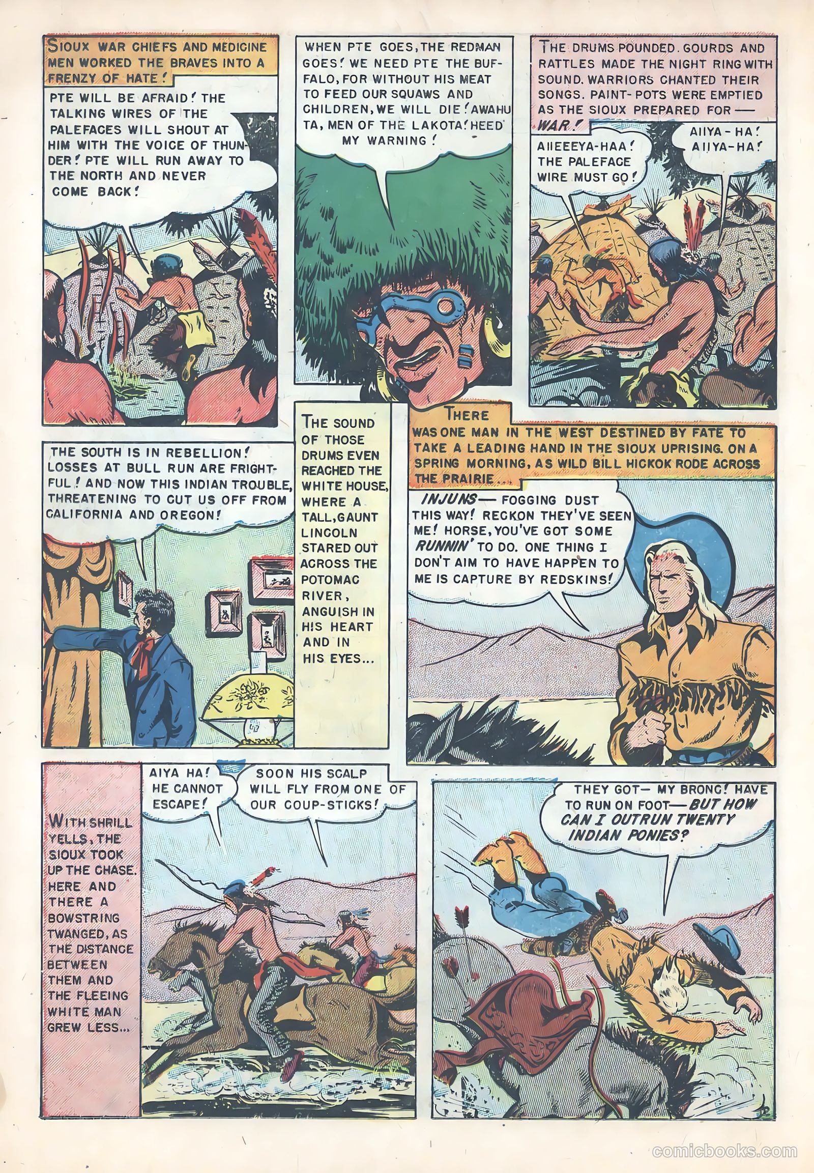 Wild Bill Hickok #7 (1951) — page 18 of 37